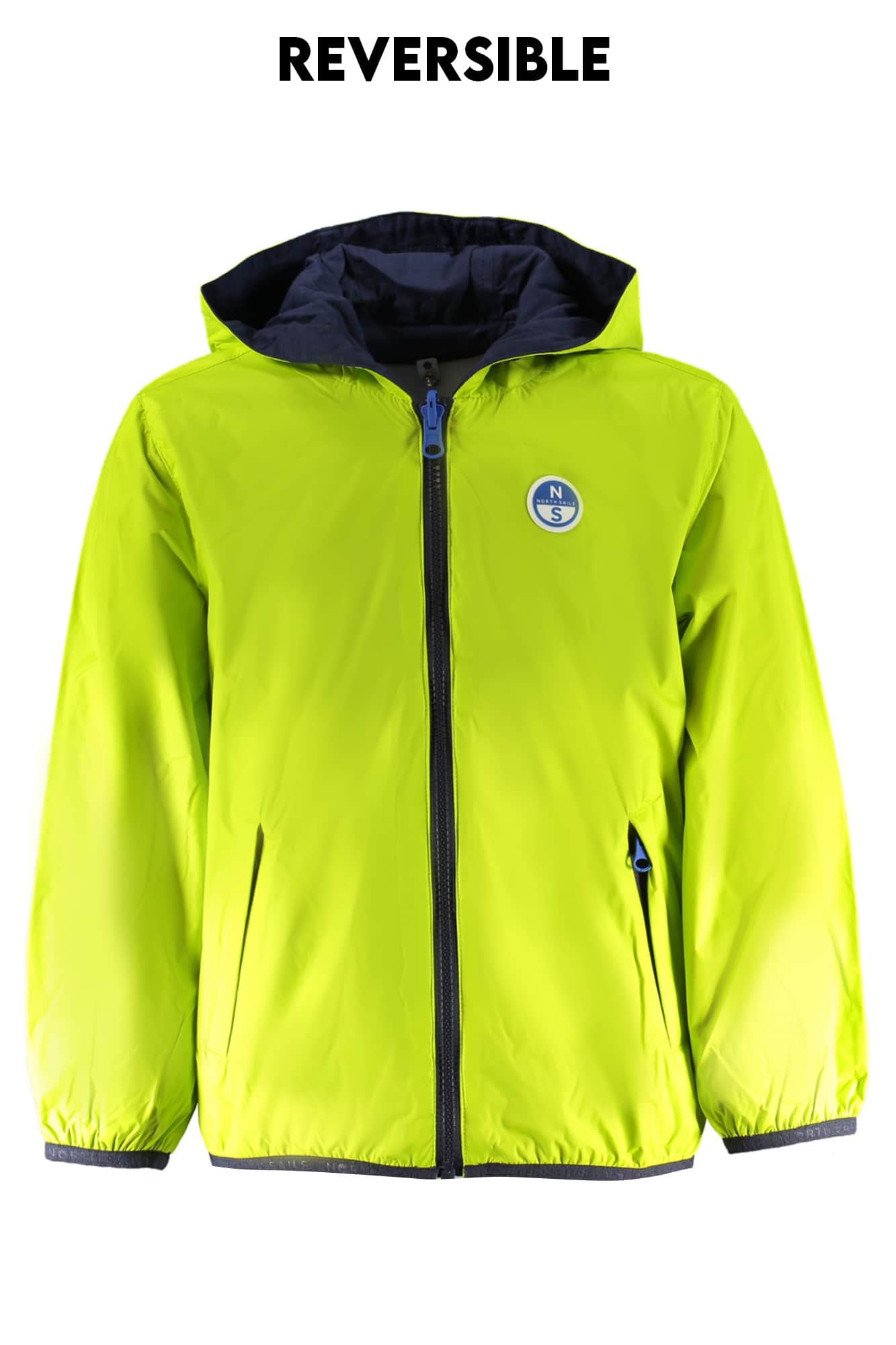 North Sails verde sport chaqueta para niños