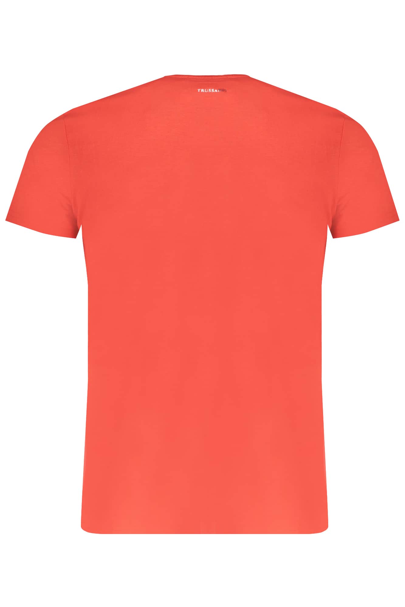 Trussardi hombre manga corta t-camisa rojo