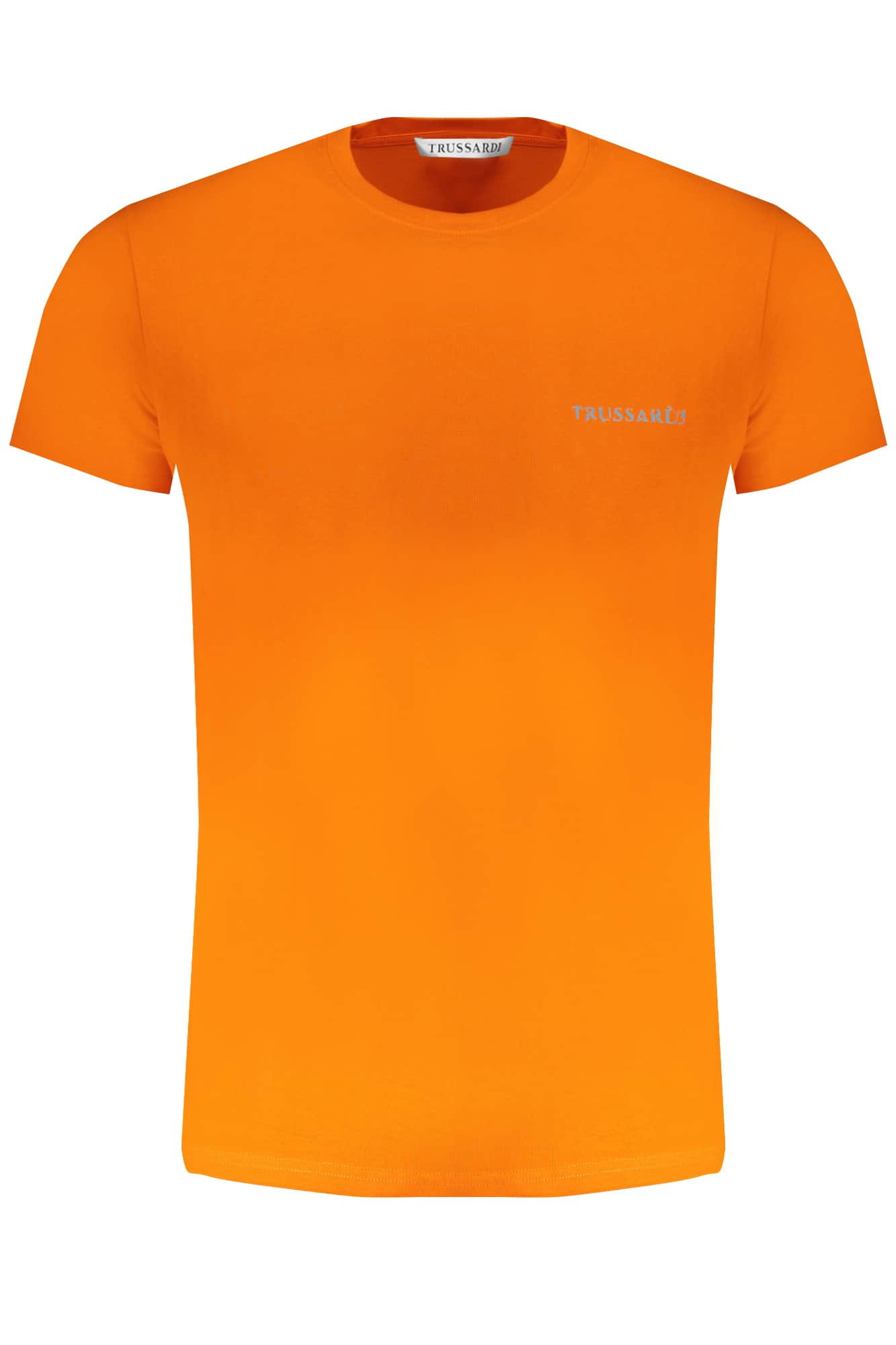 Trussardi hombre manga corta t-camisa naranja