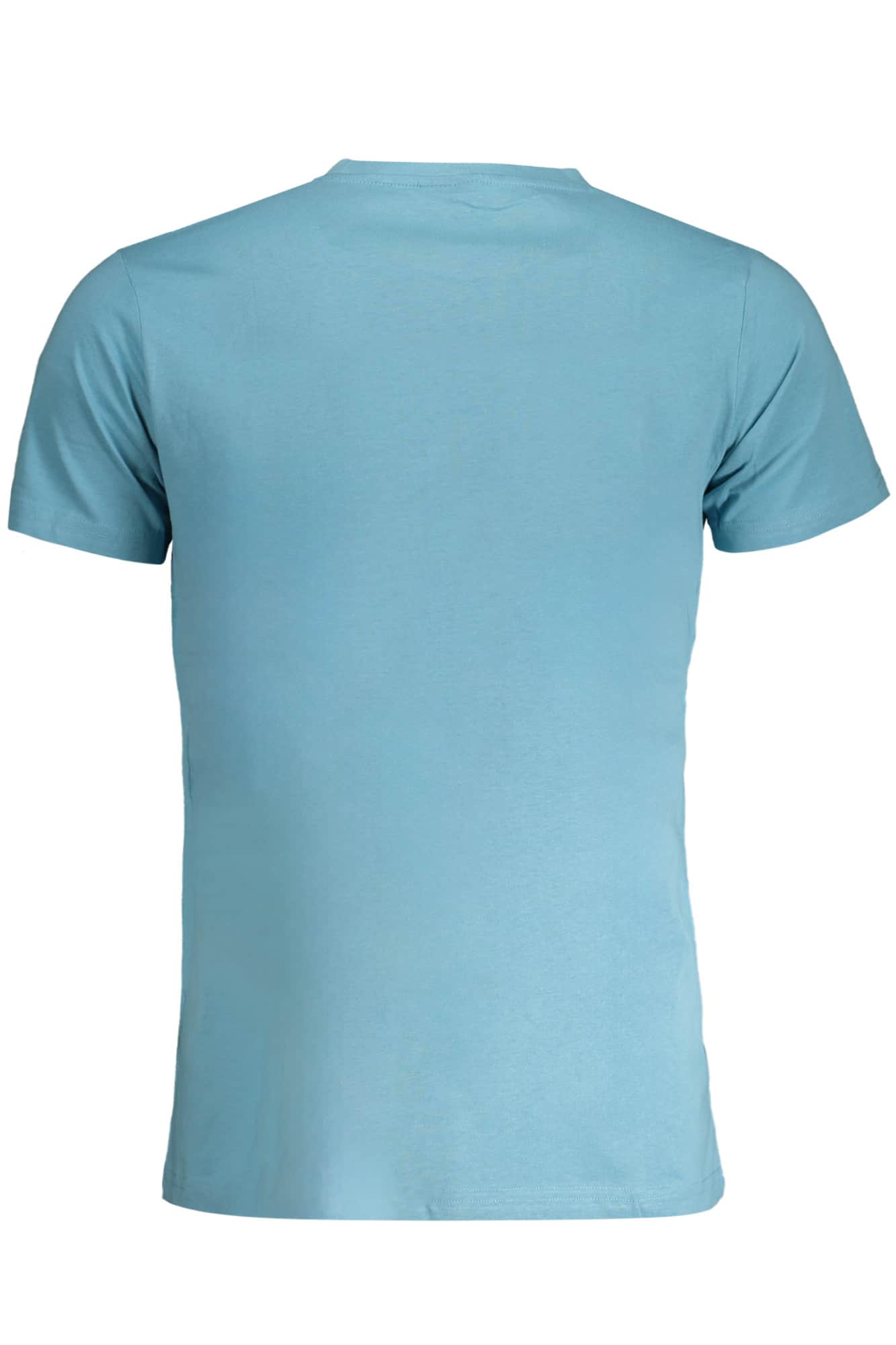 Norway 1963 hombre azul manga corta t-camisa