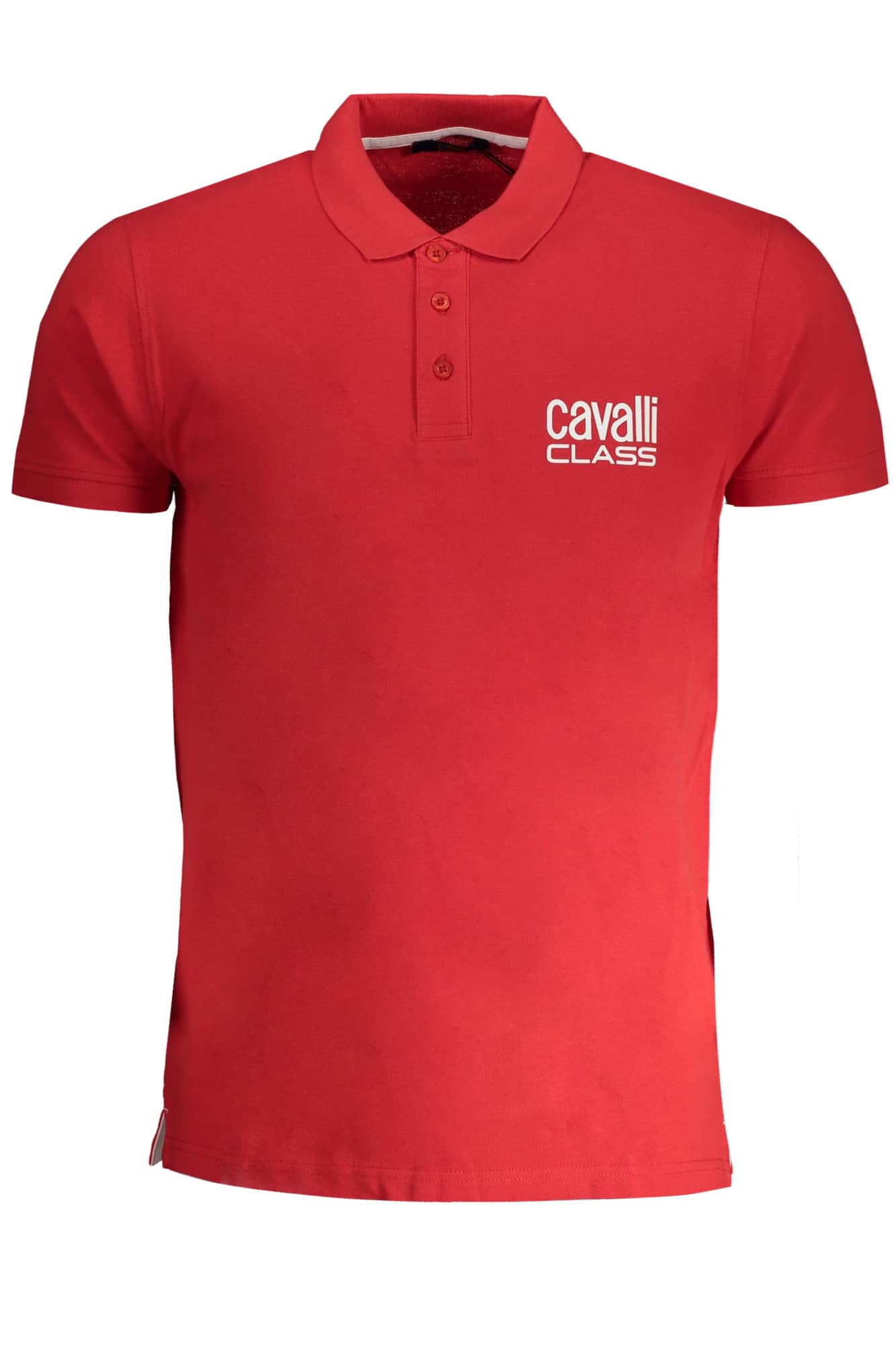 Cavalli Class hombre manga corta polo negro