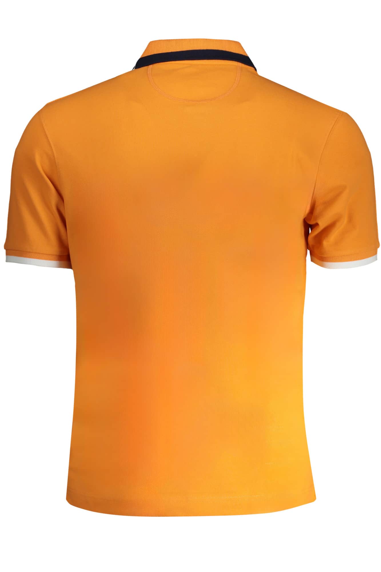 La Martina hombre naranja manga corta polo