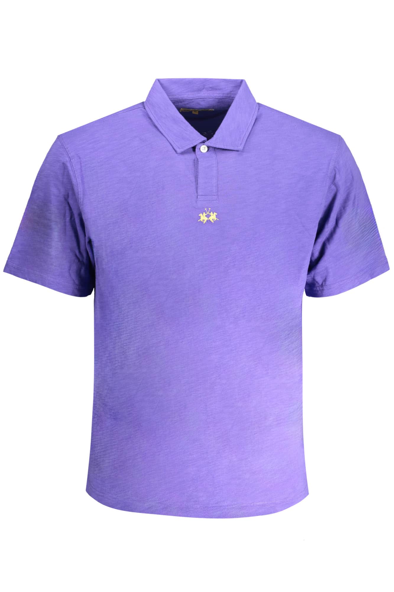 La Martina morado hombre manga corta polo