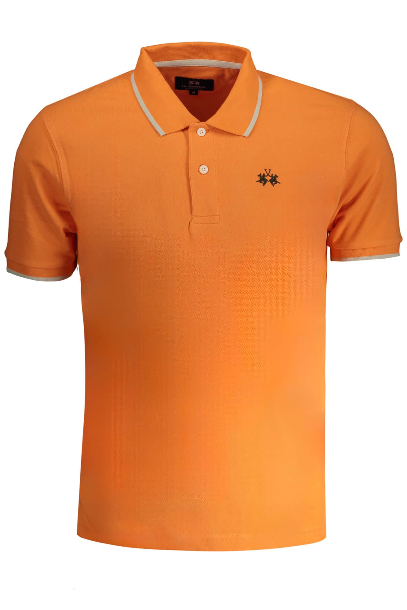 La Martina hombre manga corta polo blanco