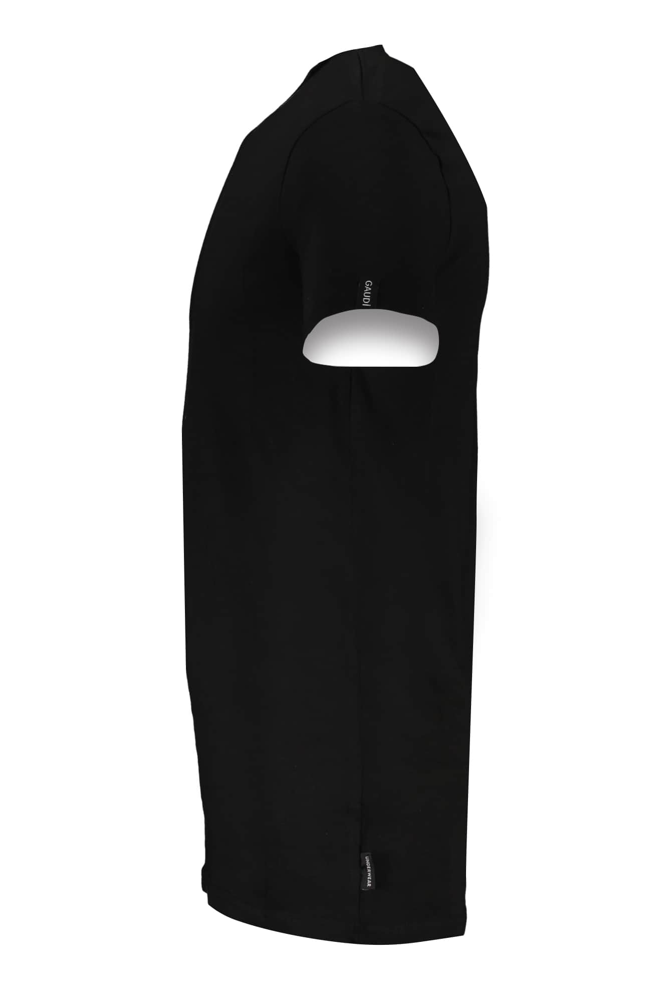 Gaudì hombre manga corta t-camisa negro