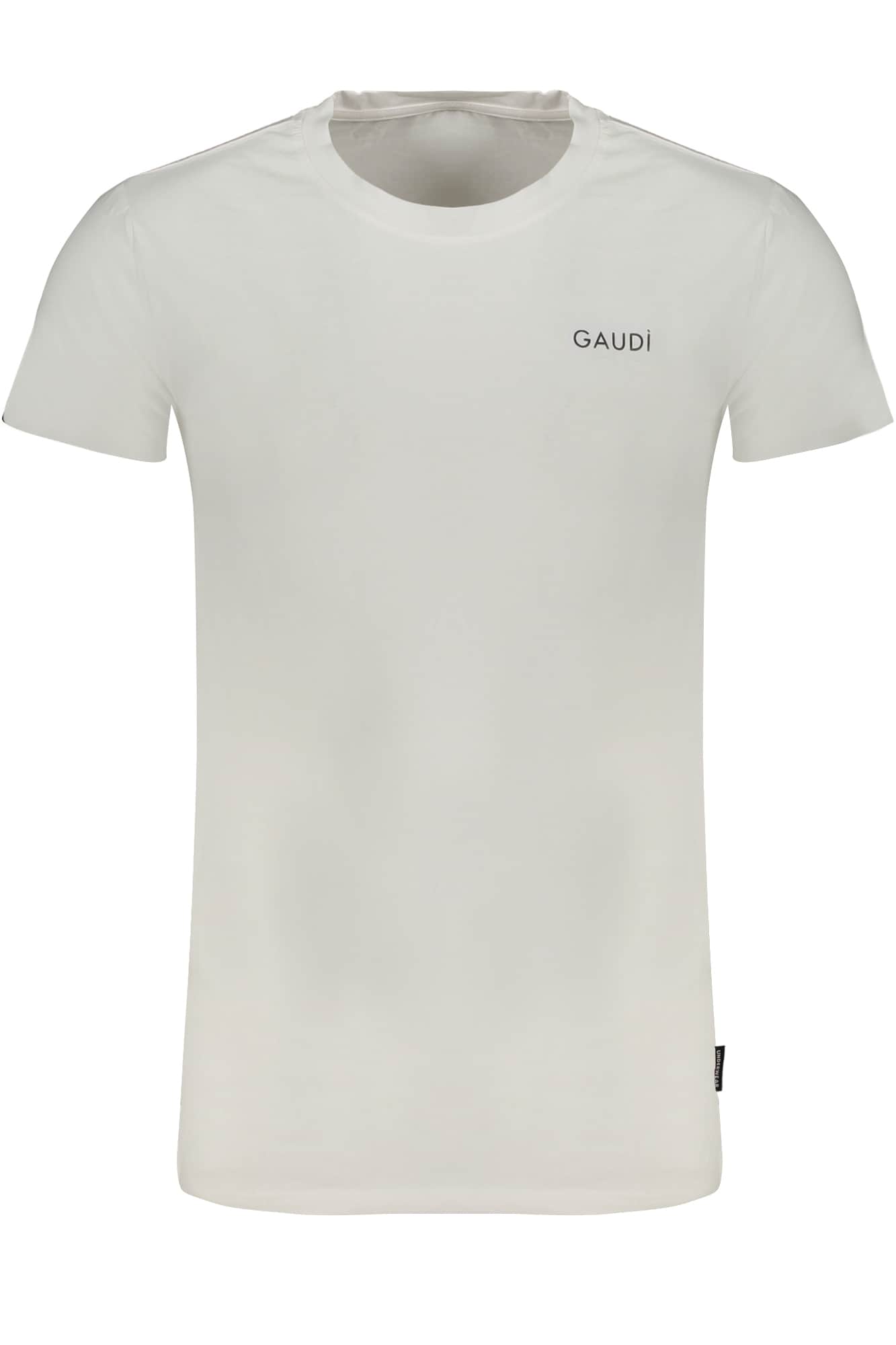 Gaudì hombre manga corta t-camisa negro