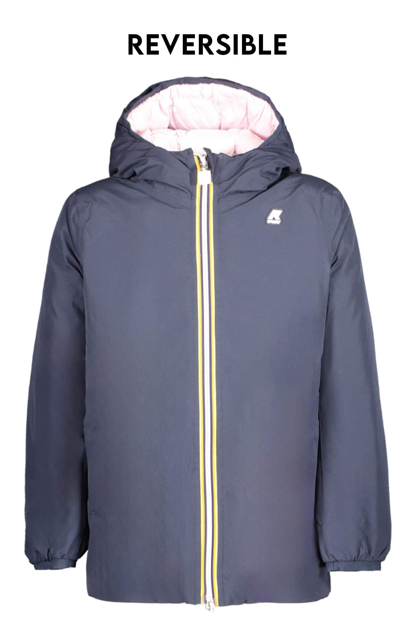 K-Way azul chaqueta para niñas