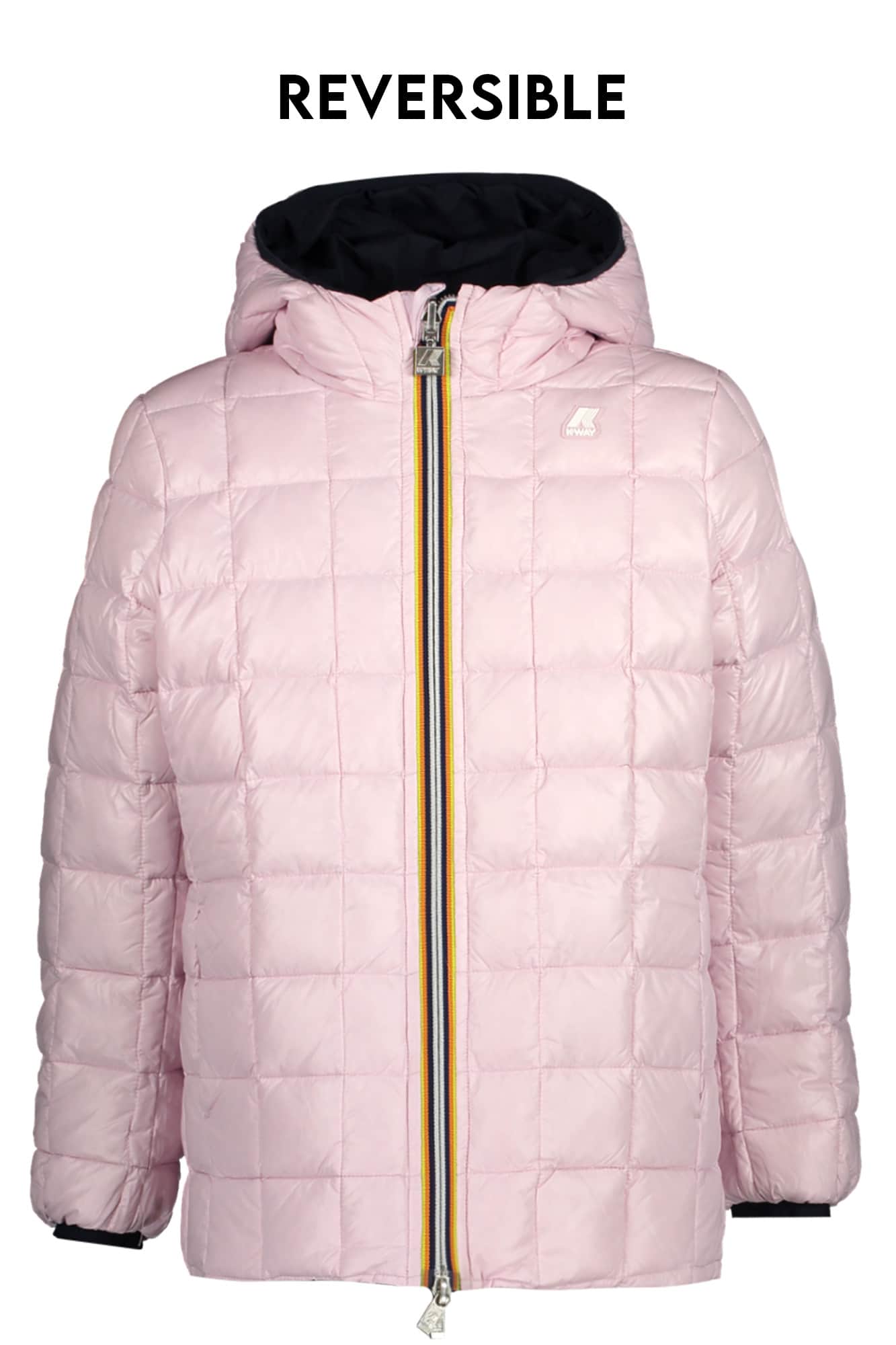 K-Way azul chaqueta para niñas