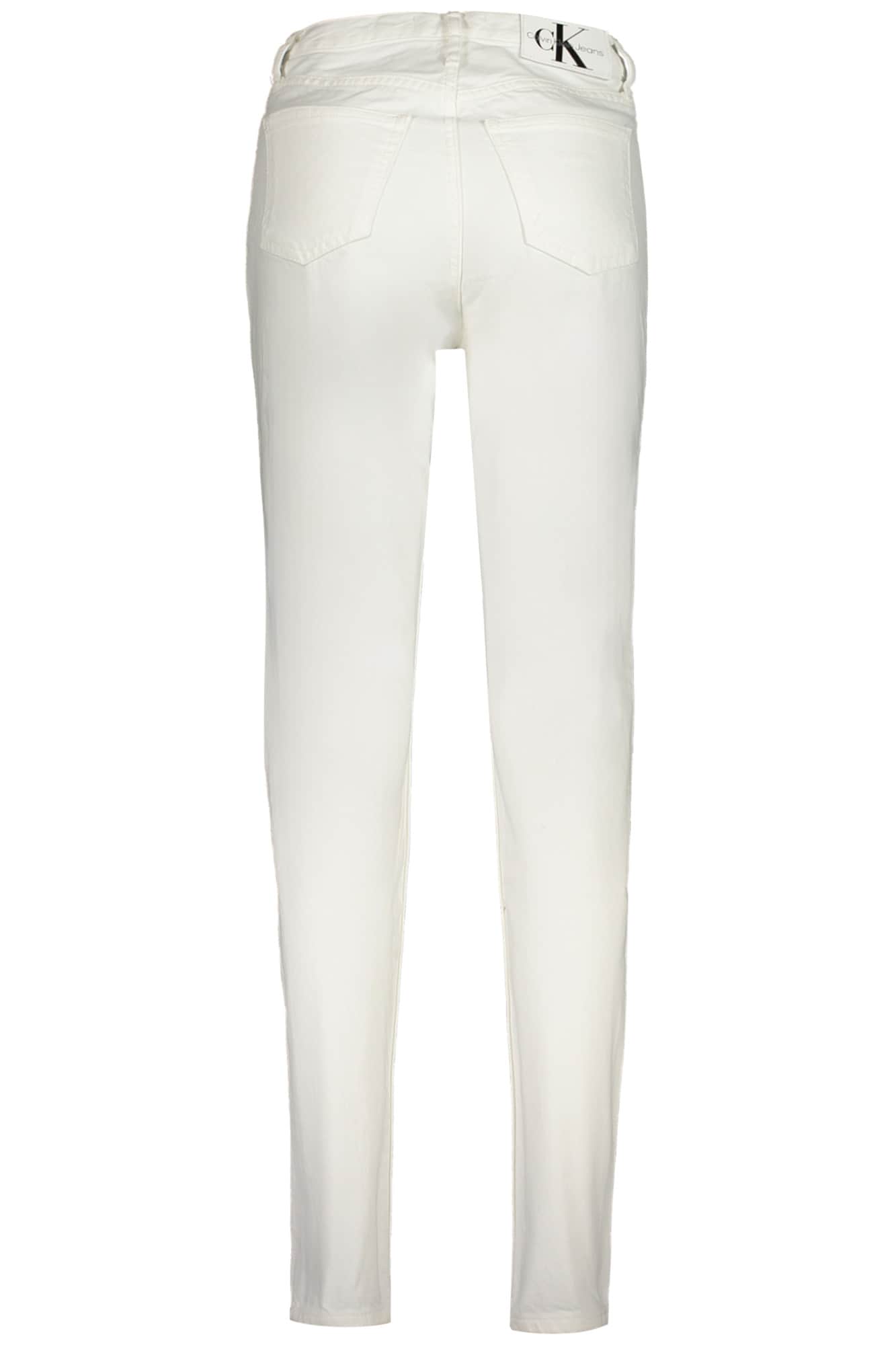 Calvin Klein mujer denim vaqueros blanco