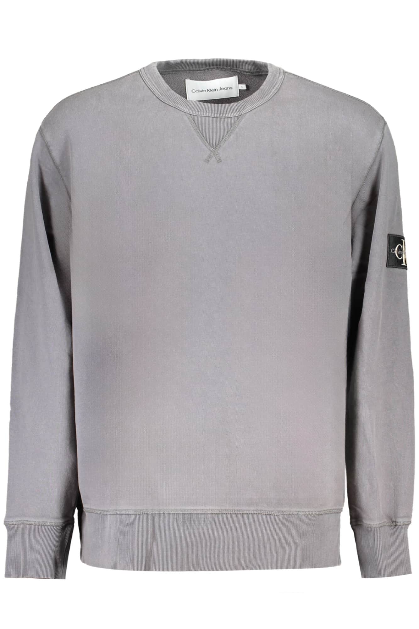 Calvin Klein hombre gris sin cremallera sudadera