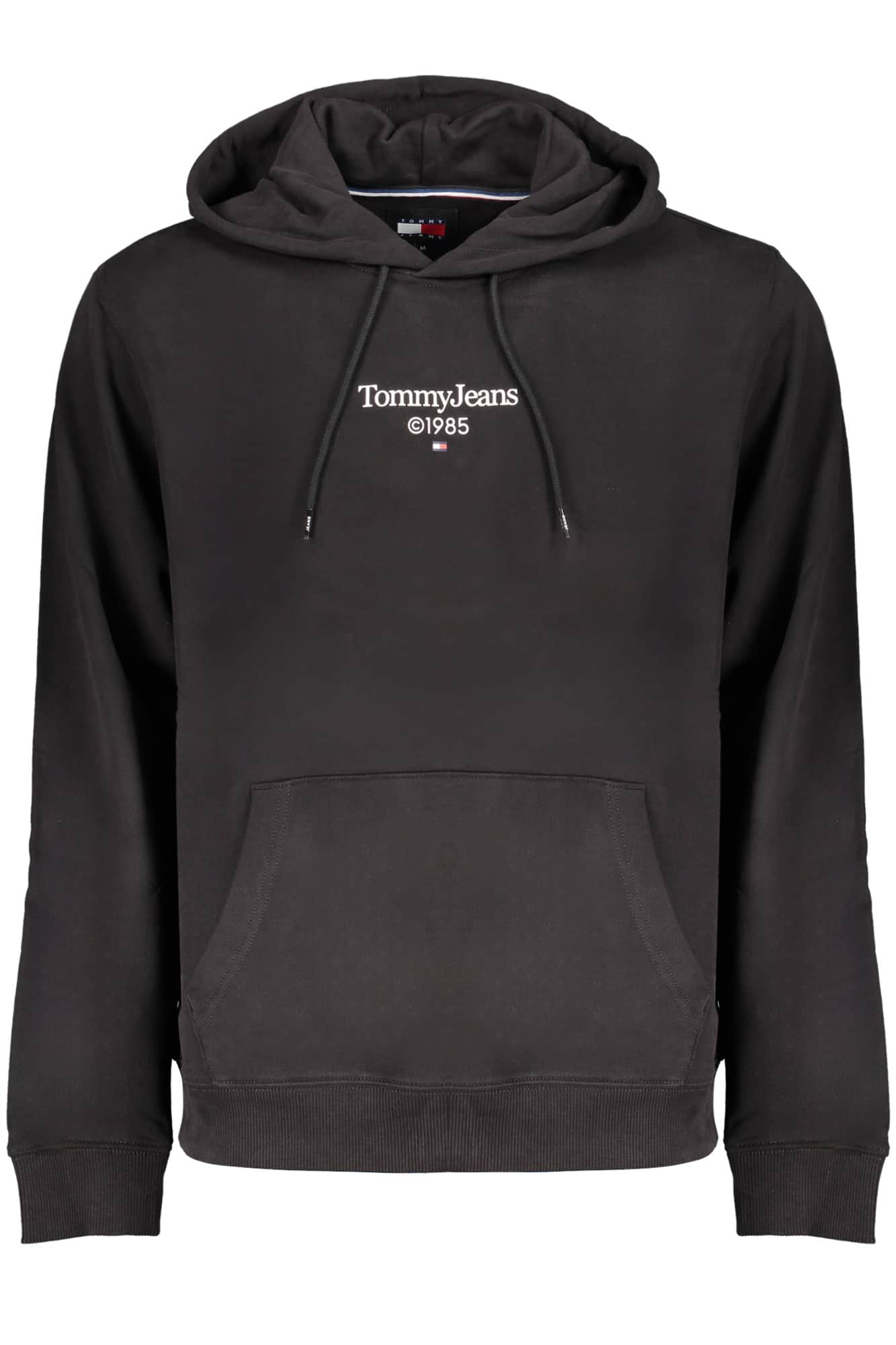 Tommy Hilfiger hombre negro sin cremallera sudadera