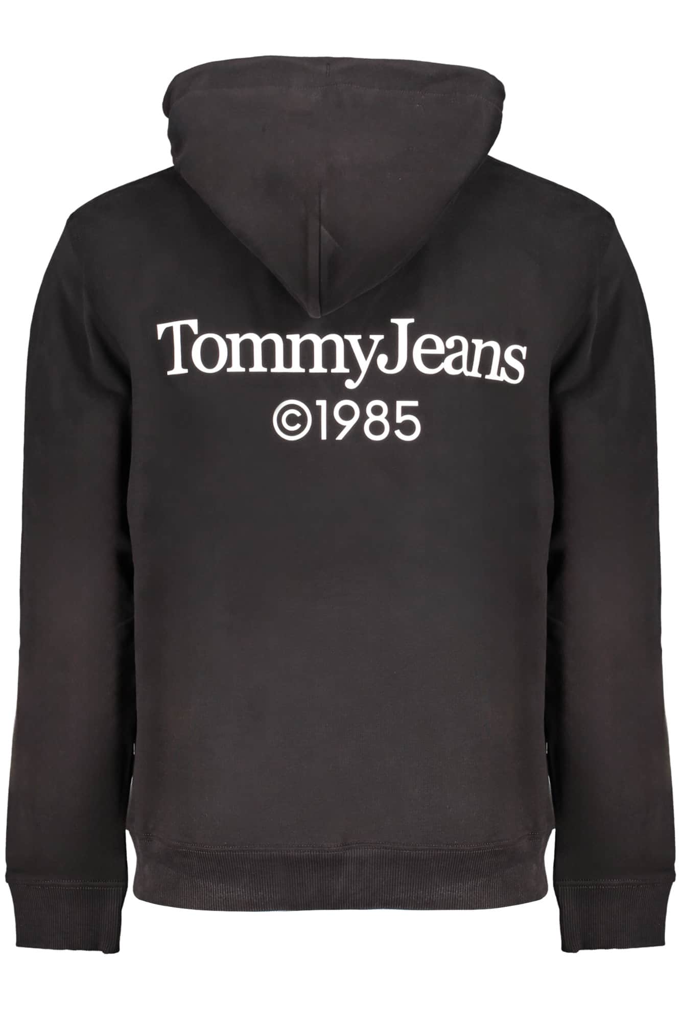 Tommy Hilfiger hombre negro sin cremallera sudadera