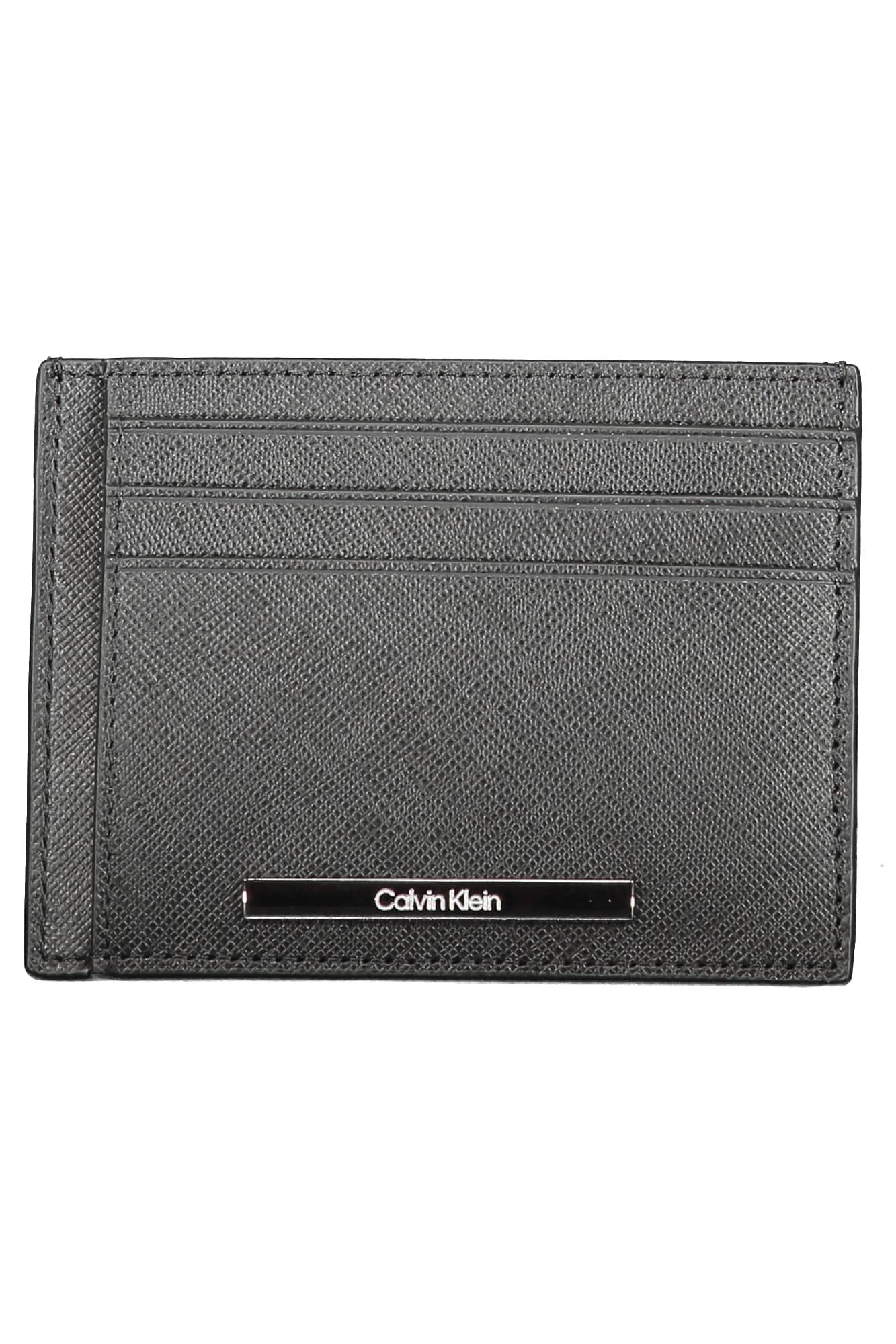 Calvin Klein negro hombre cartera
