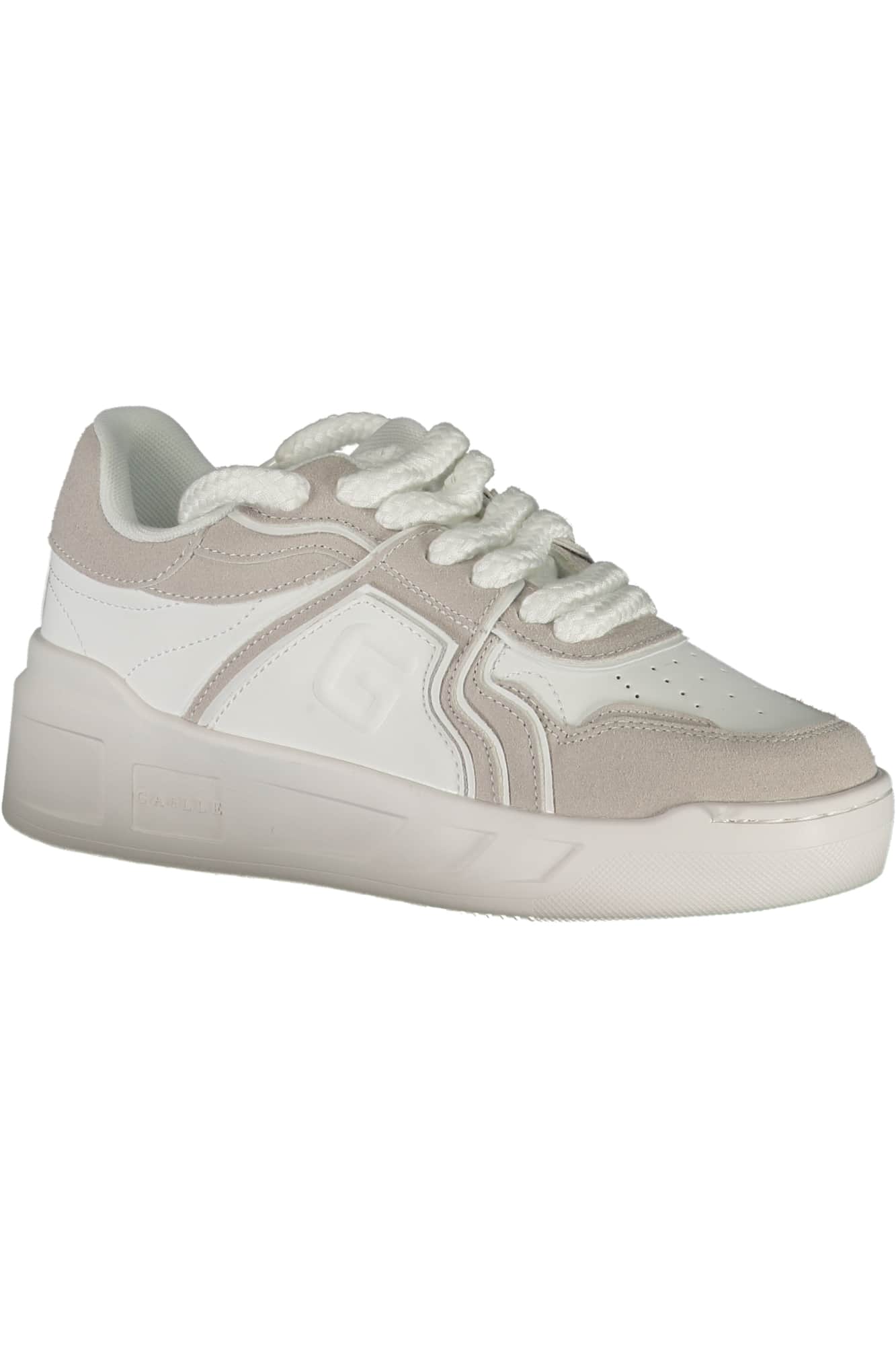 Gaelle Paris blanco mujer zapatillas deportivas