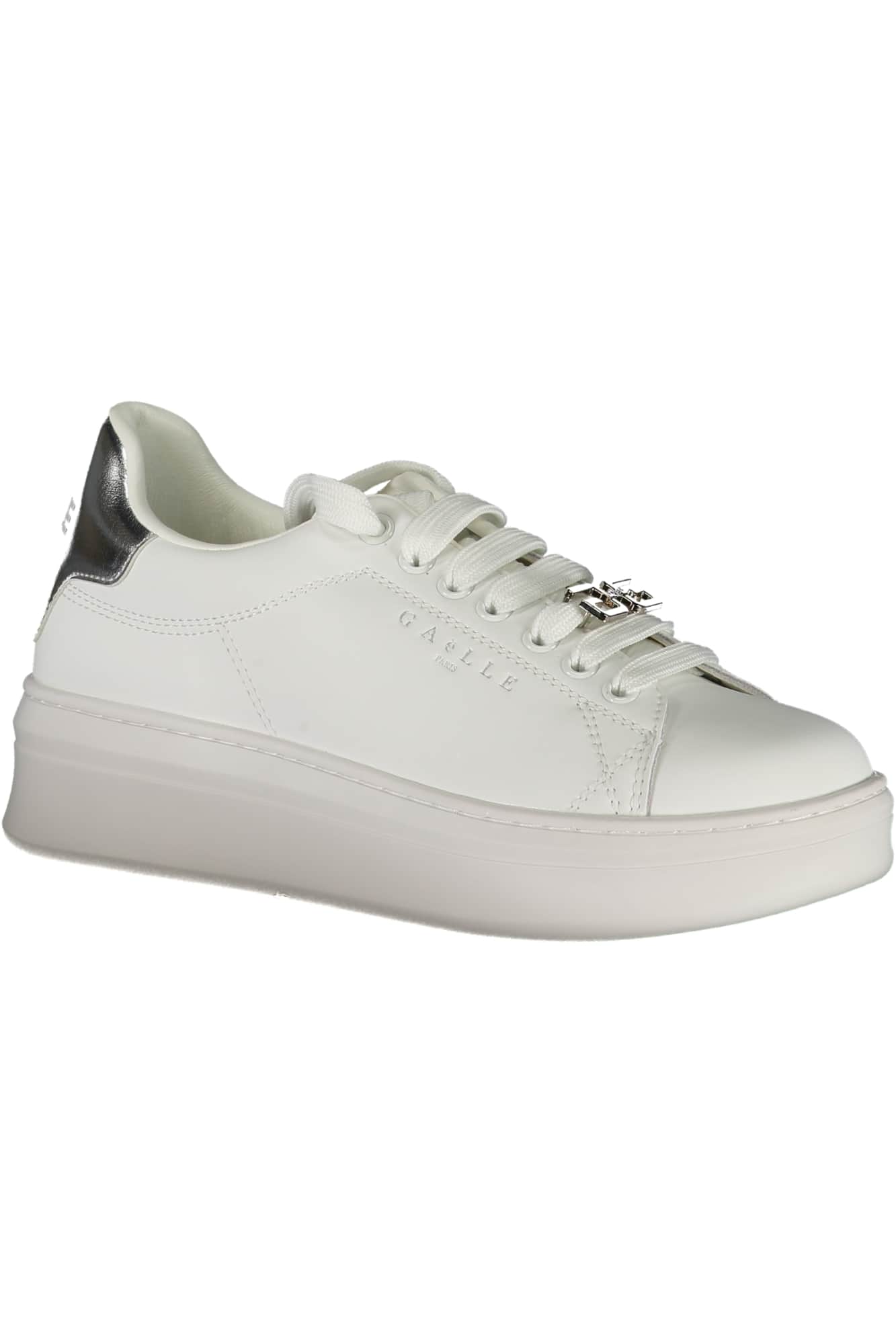 Gaelle Paris blanco mujer zapatillas deportivas