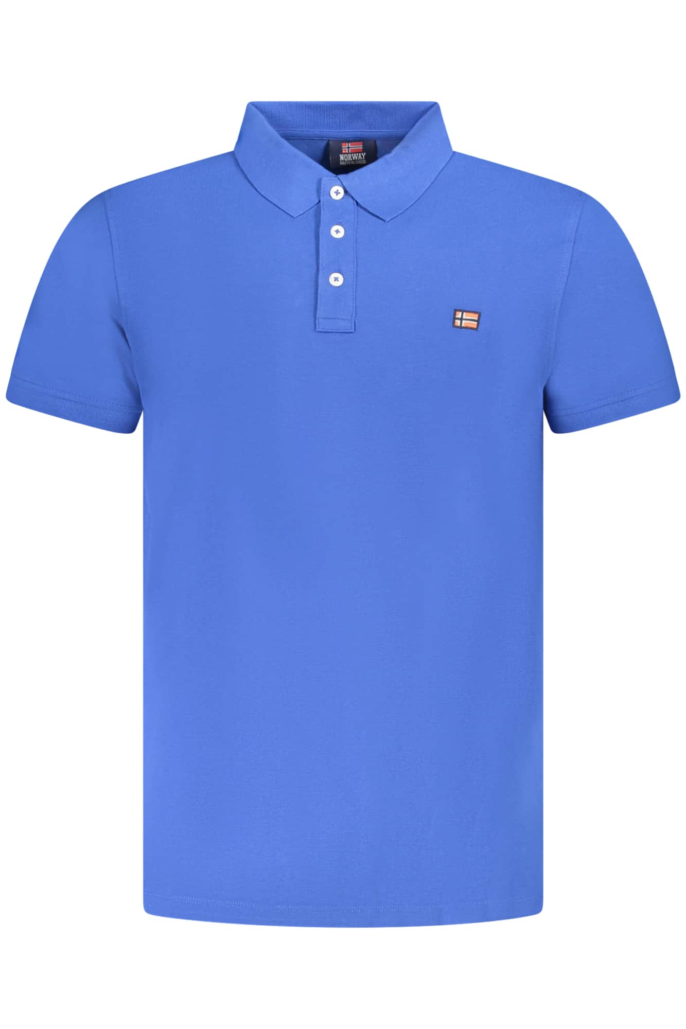 Norway 1963 hombre manga corta polo, verde