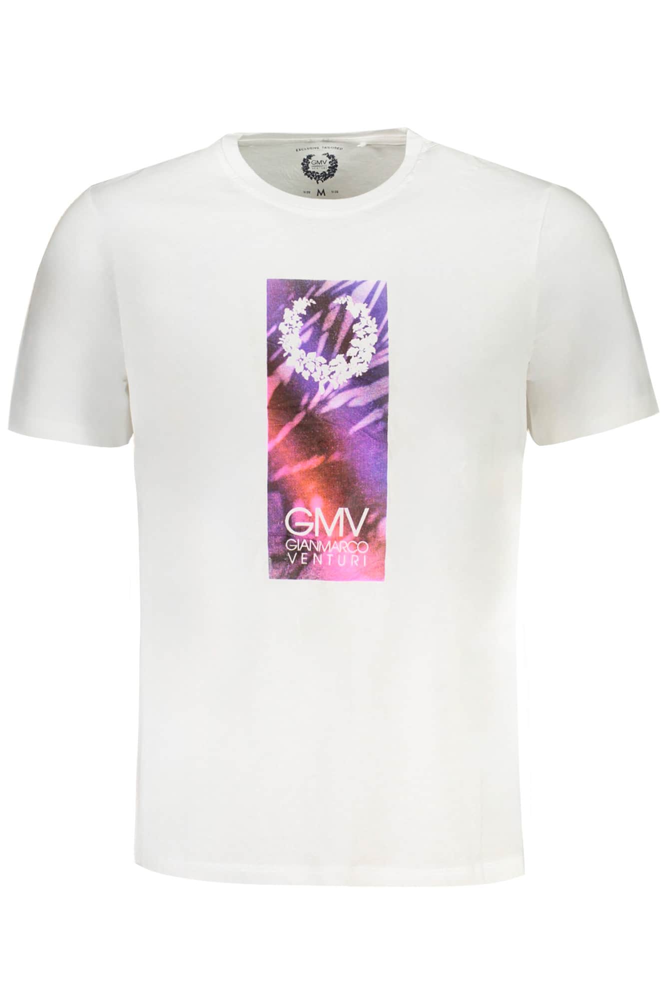 Gian Marco Venturi hombre manga corta t-camisa blanco