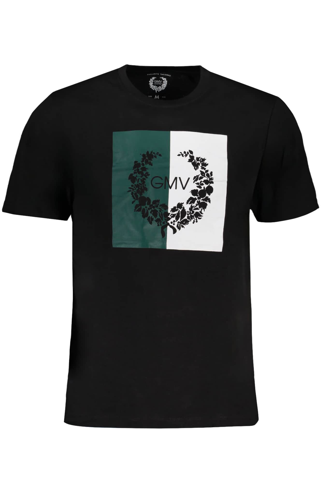 Gian Marco Venturi verde hombre manga corta t-camisa