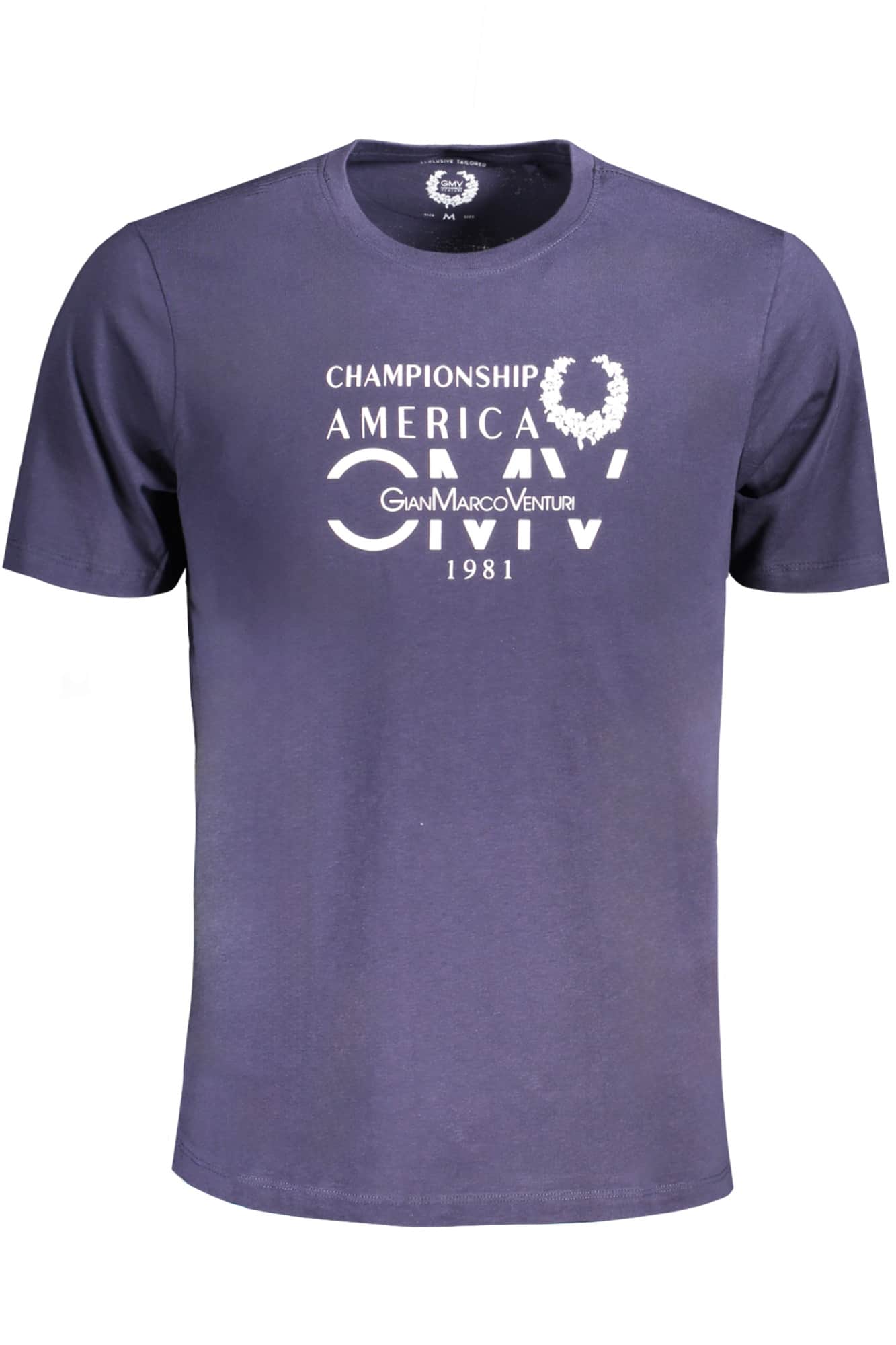 Gian Marco Venturi hombre manga corta t-camisa azul