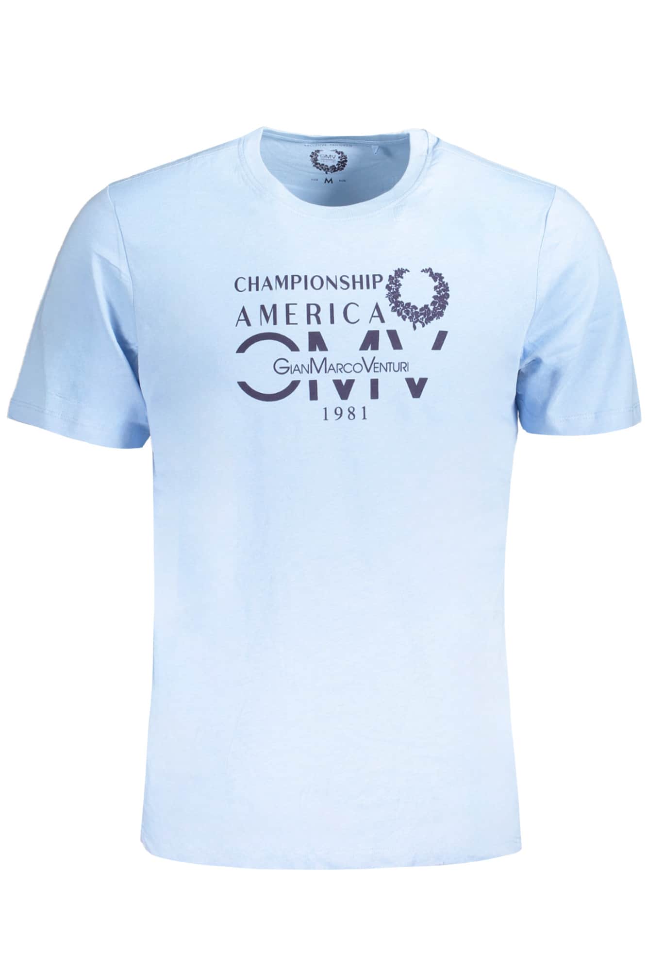 Gian Marco Venturi hombre manga corta t-camisa azul