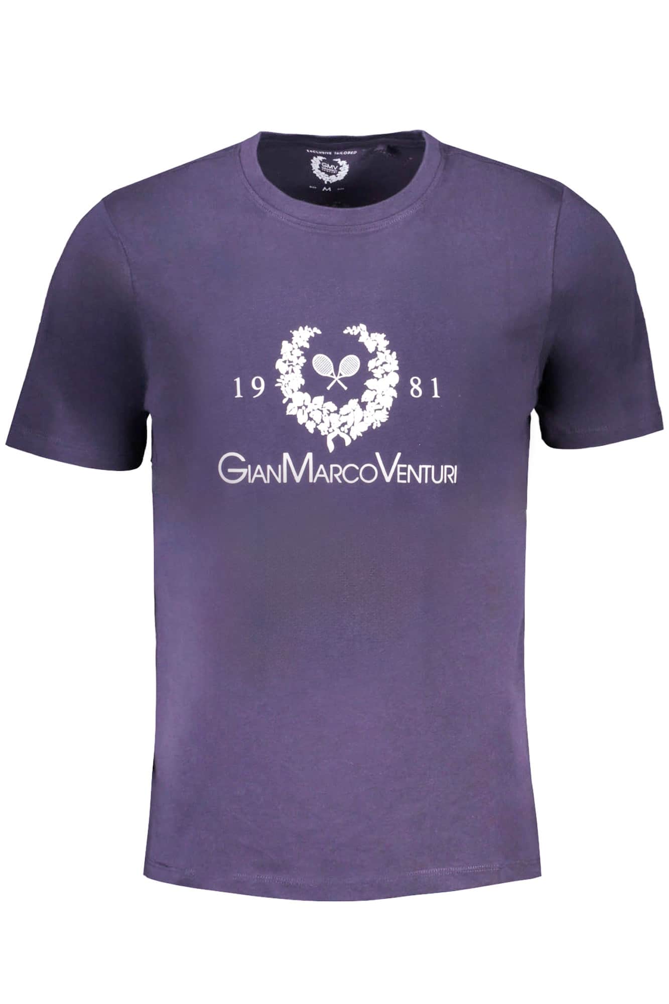 Gian Marco Venturi hombre manga corta t-camisa azul