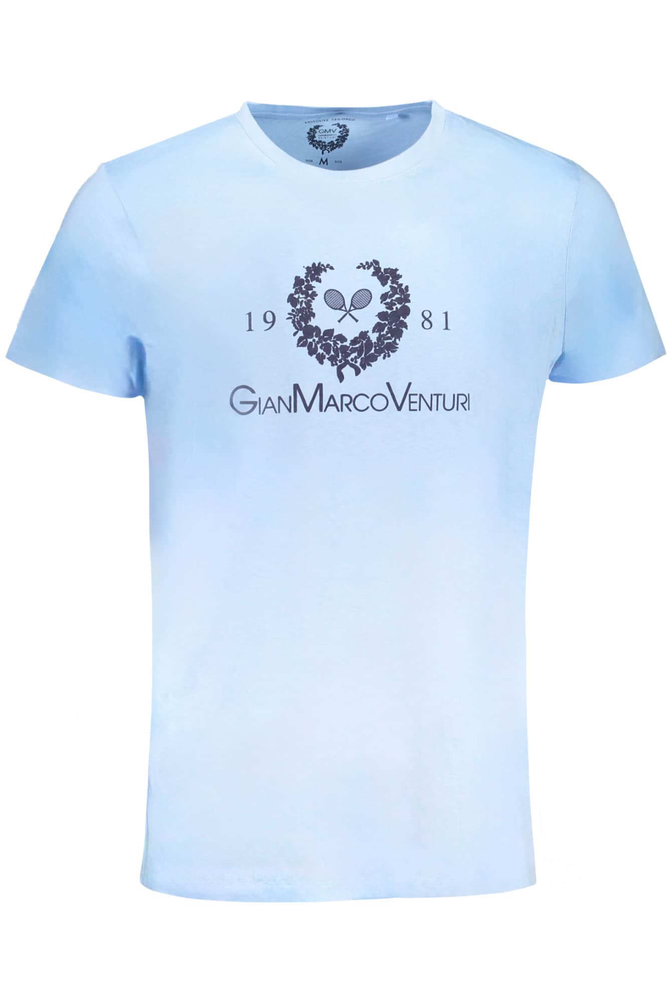 Gian Marco Venturi hombre manga corta t-camisa azul
