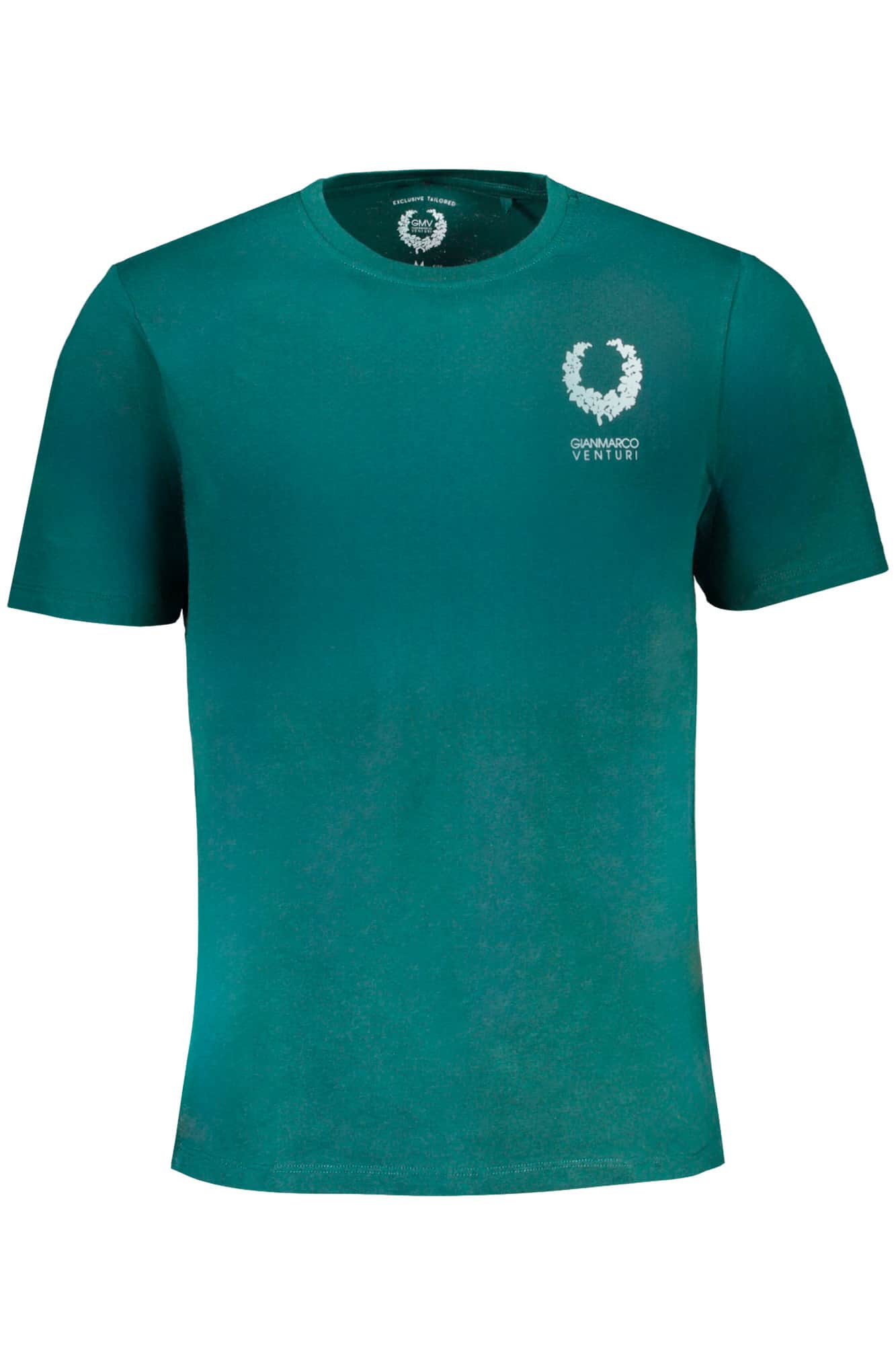 Gian Marco Venturi verde hombre manga corta t-camisa