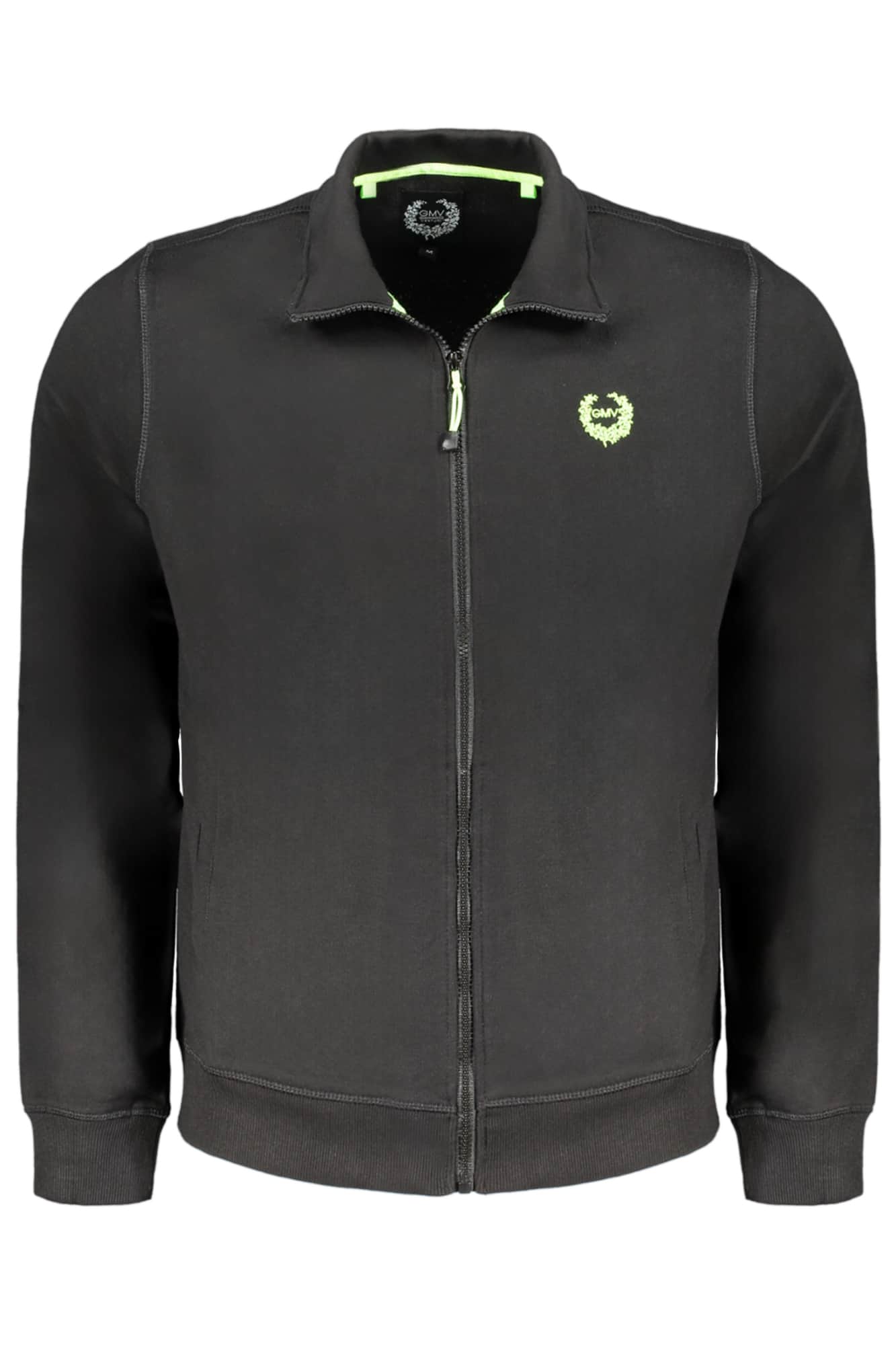 Gian Marco Venturi hombre negro sudadera con cremallera