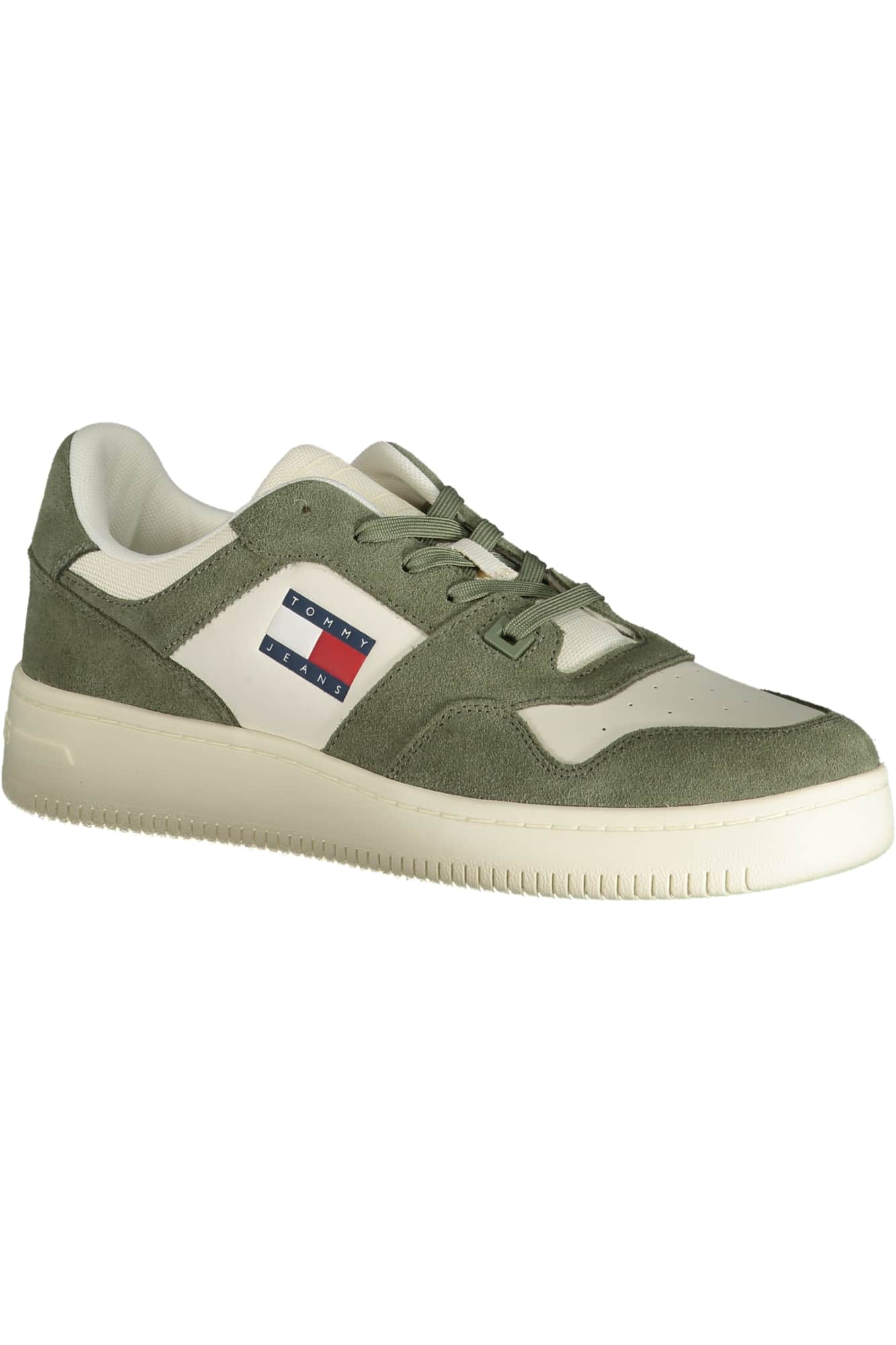 Tommy Hilfiger verde hombre zapatillas deportivas