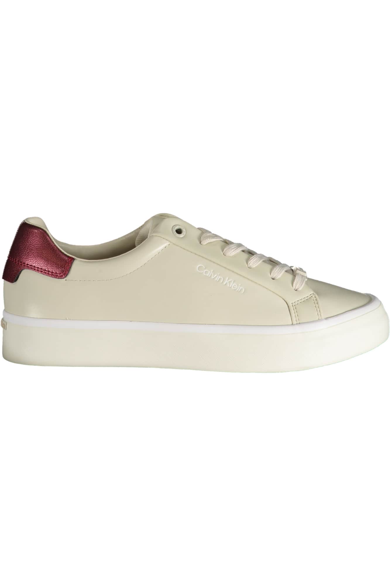 Calvin Klein beige mujer zapatillas deportivas