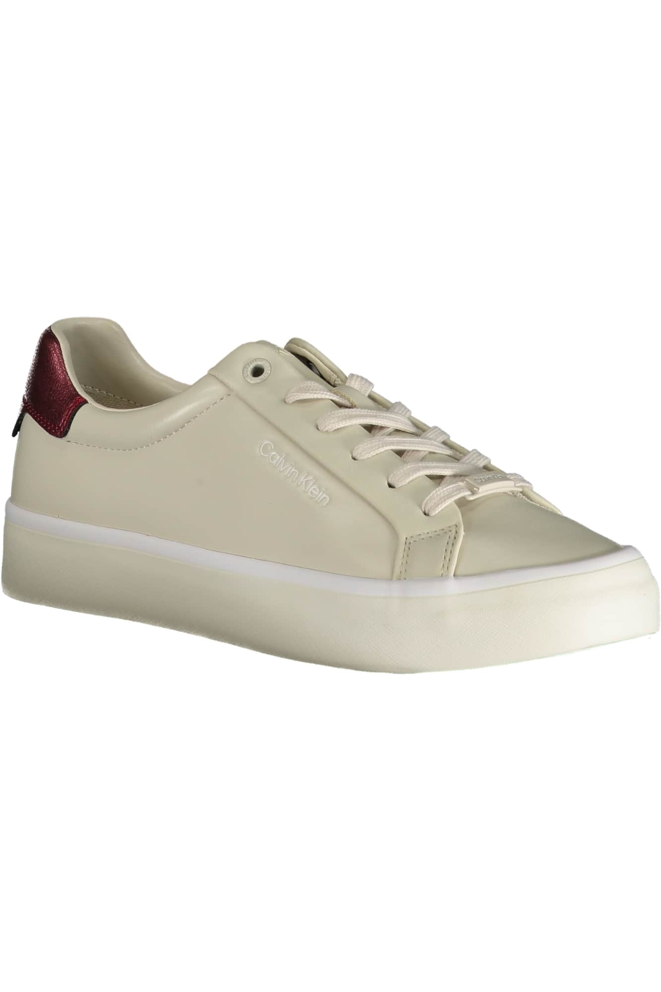 Calvin Klein beige mujer zapatillas deportivas