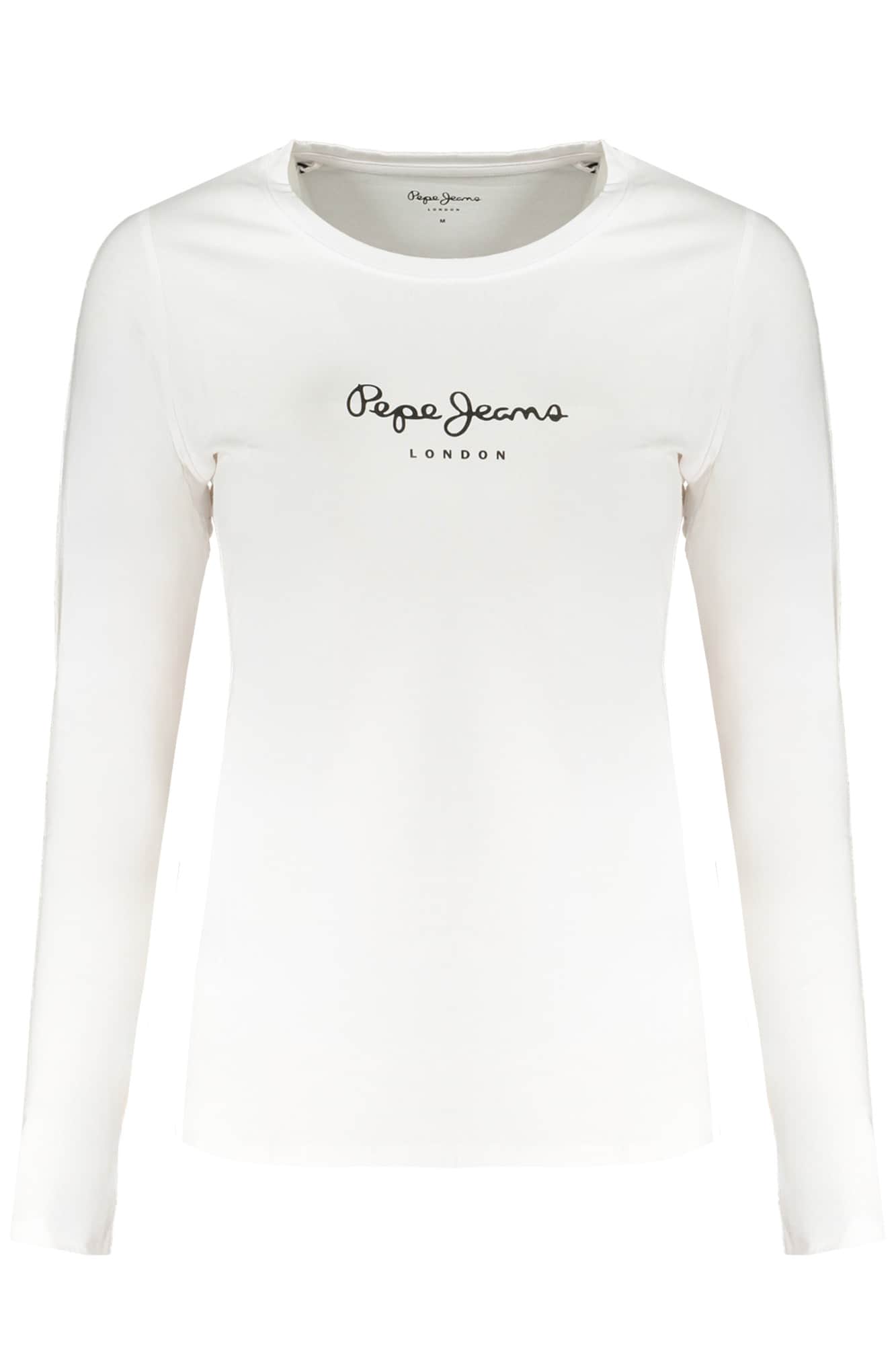 Pepe vaqueros mujer manga larga t-camisa negro