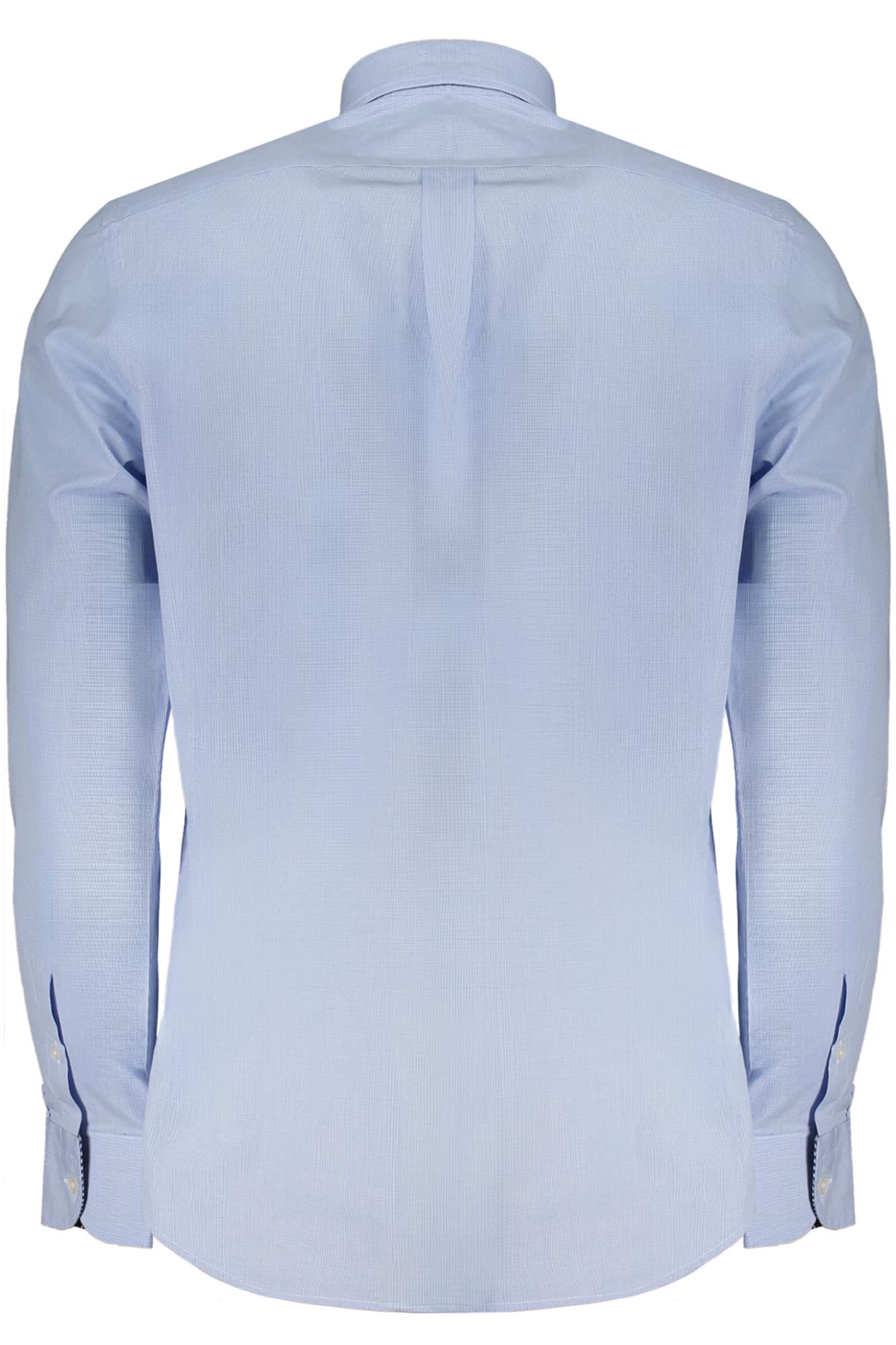 Harmont & Blaine hombre manga larga camisa azul