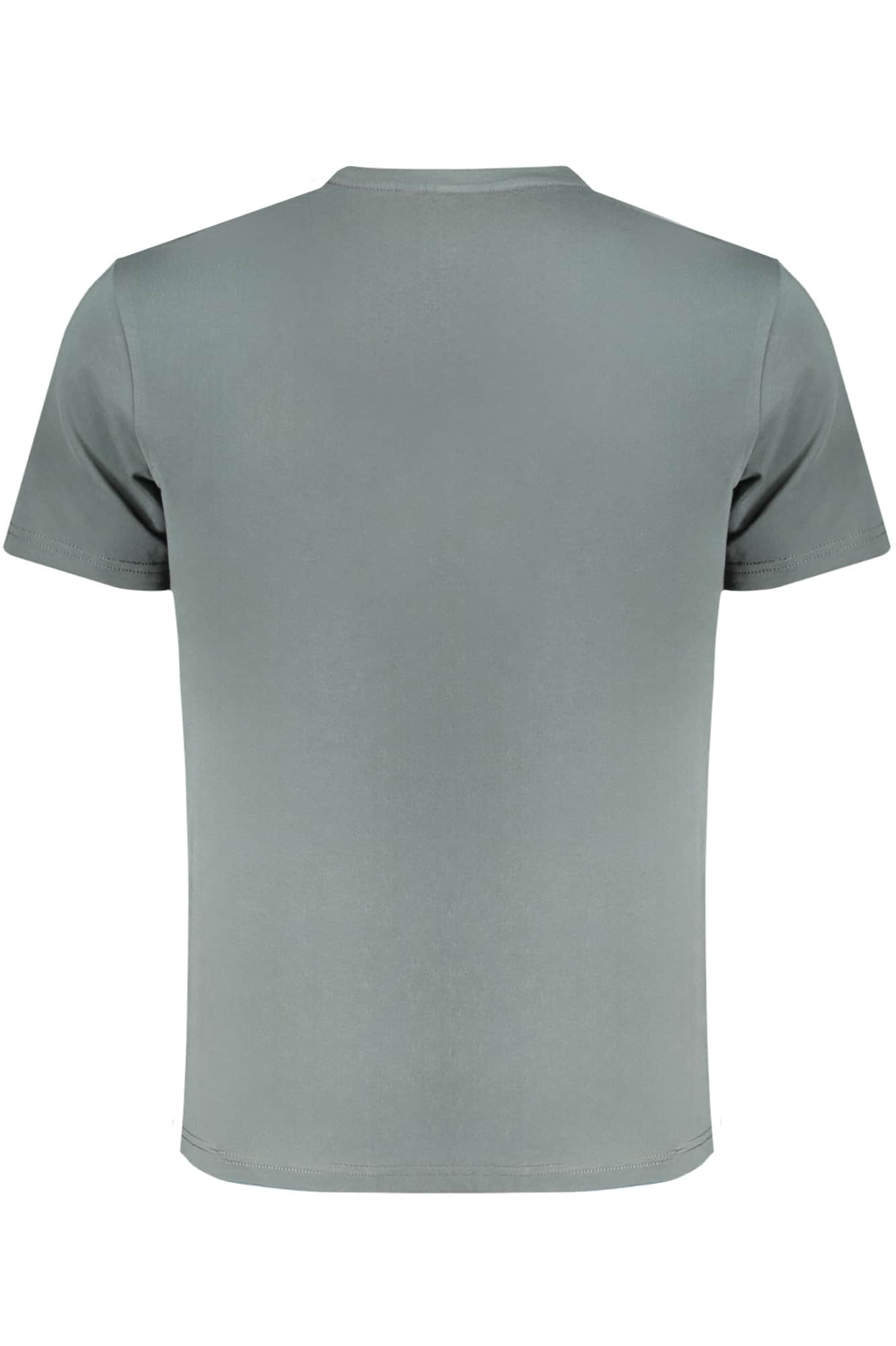 Napapijri hombre manga corta t-camisa gris