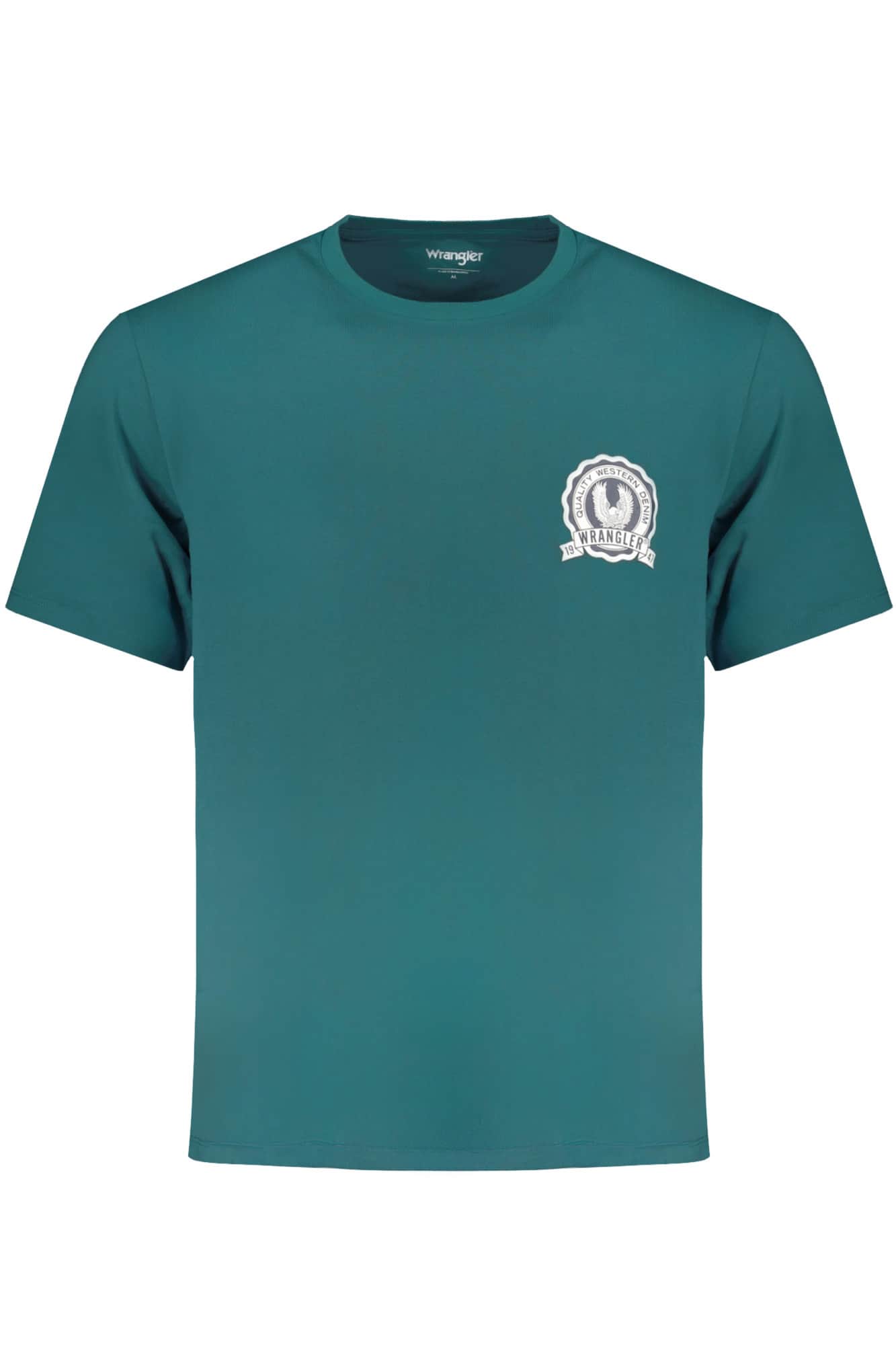 Wrangler manga corta t-camisa hombre verde