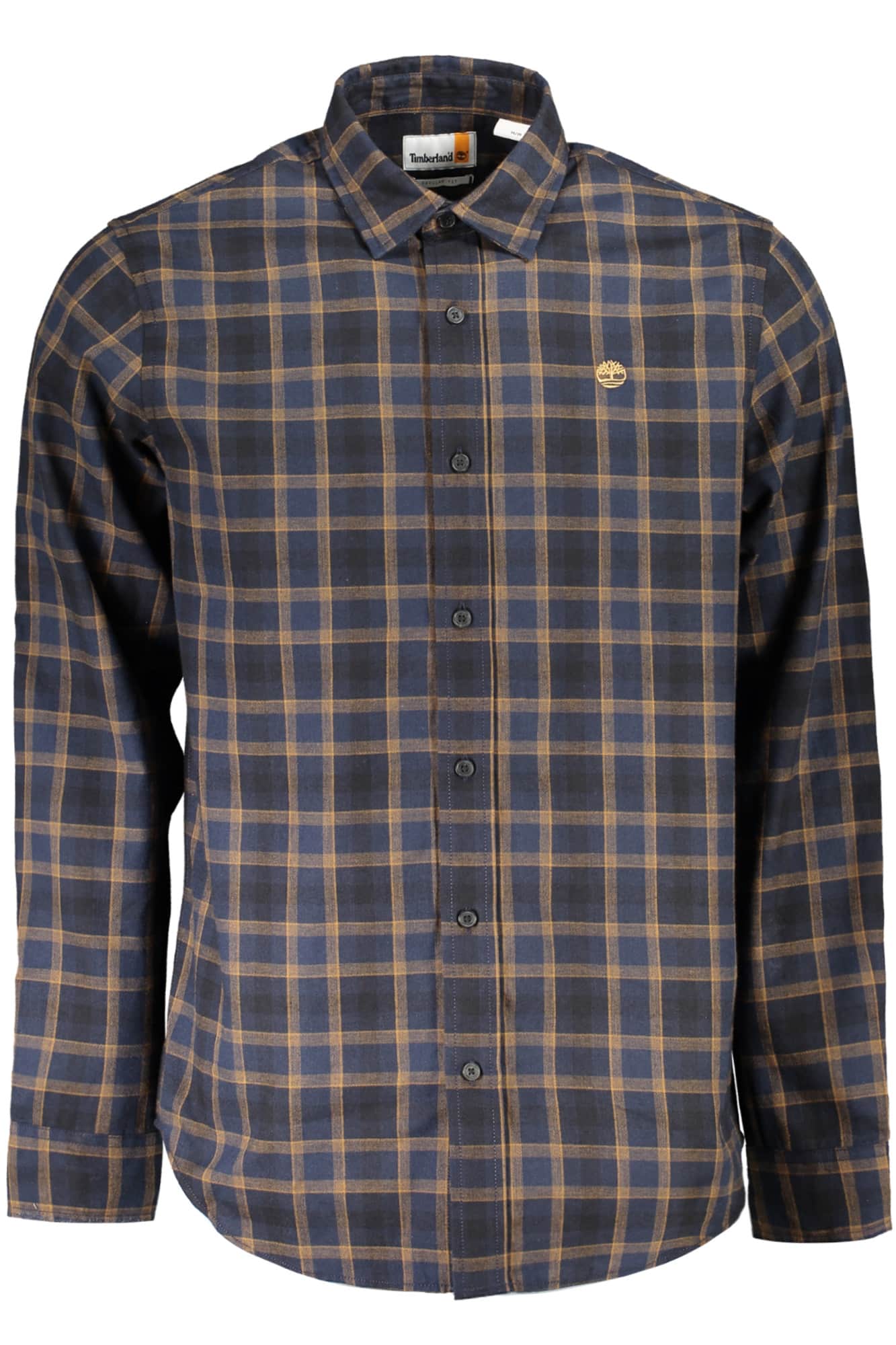 Timberland hombre manga larga camisa marrón