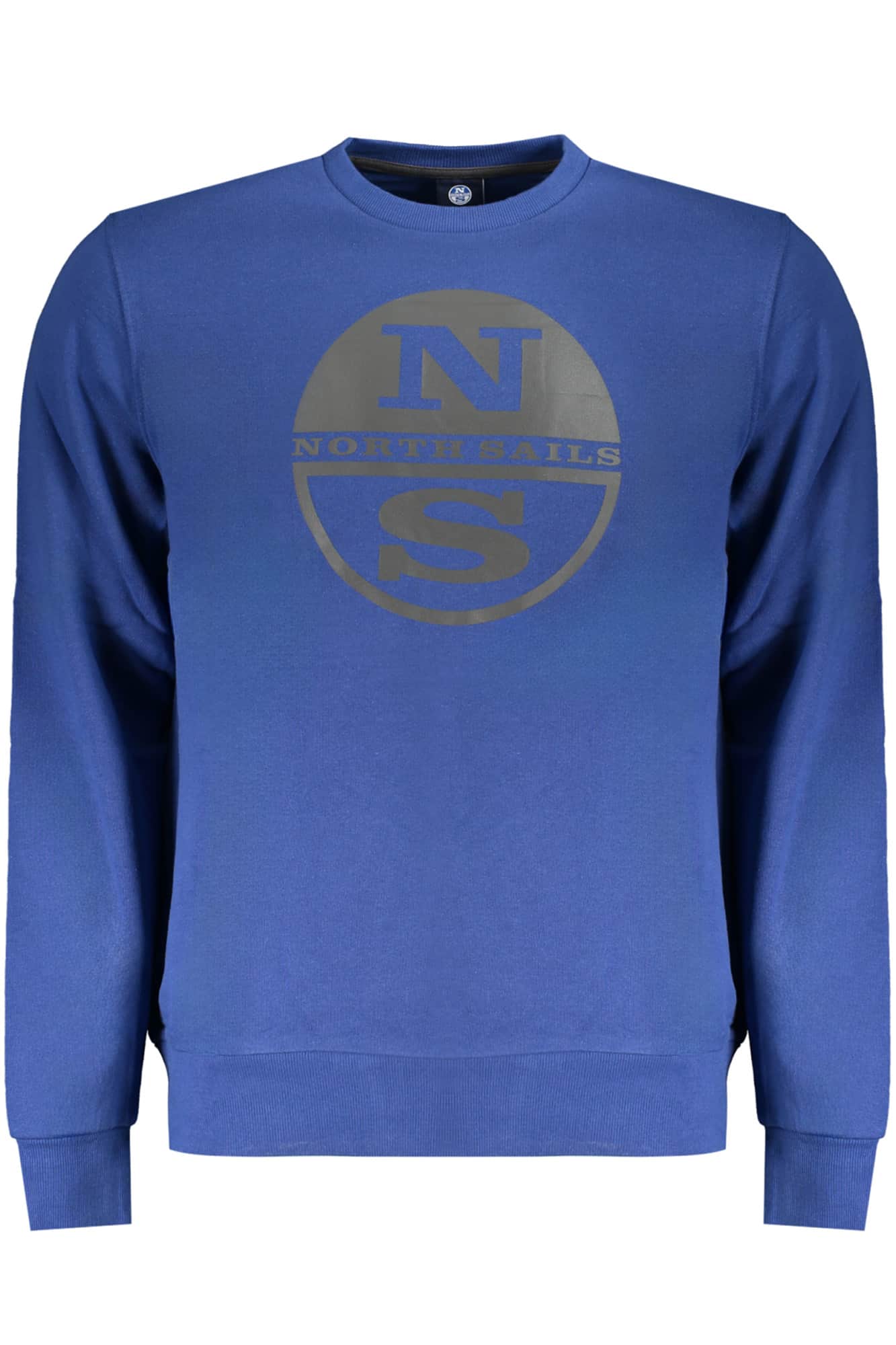 North Sails hombre negro con cremallera sudadera