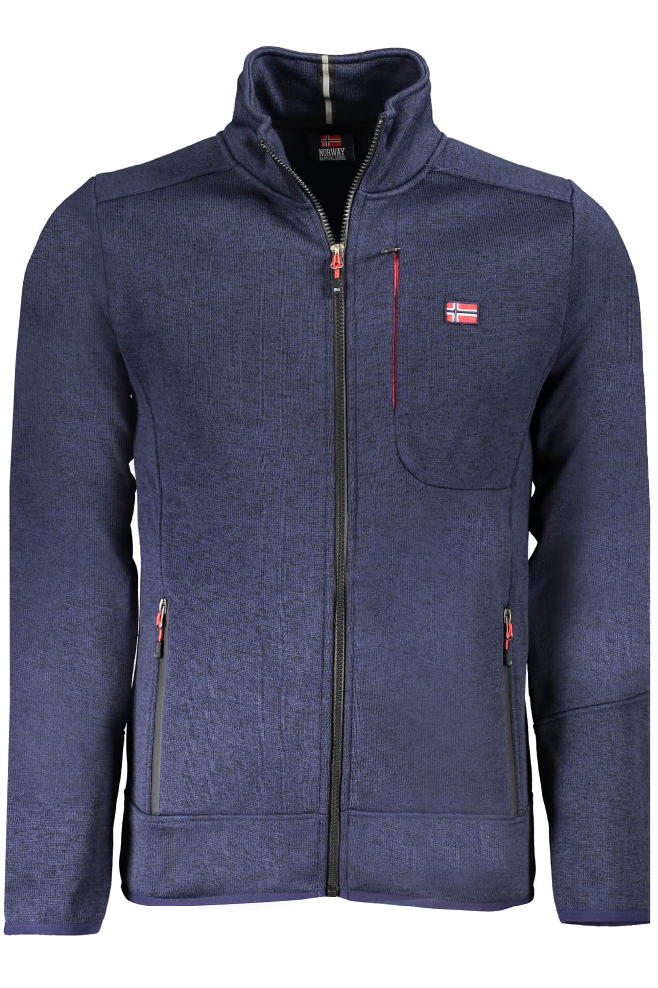 Norway 1963 hombre con cremallera sudadera verde