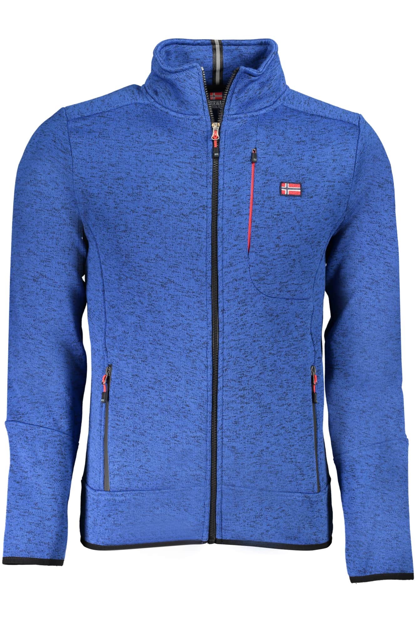 Norway 1963 hombre azul con cremallera sudadera