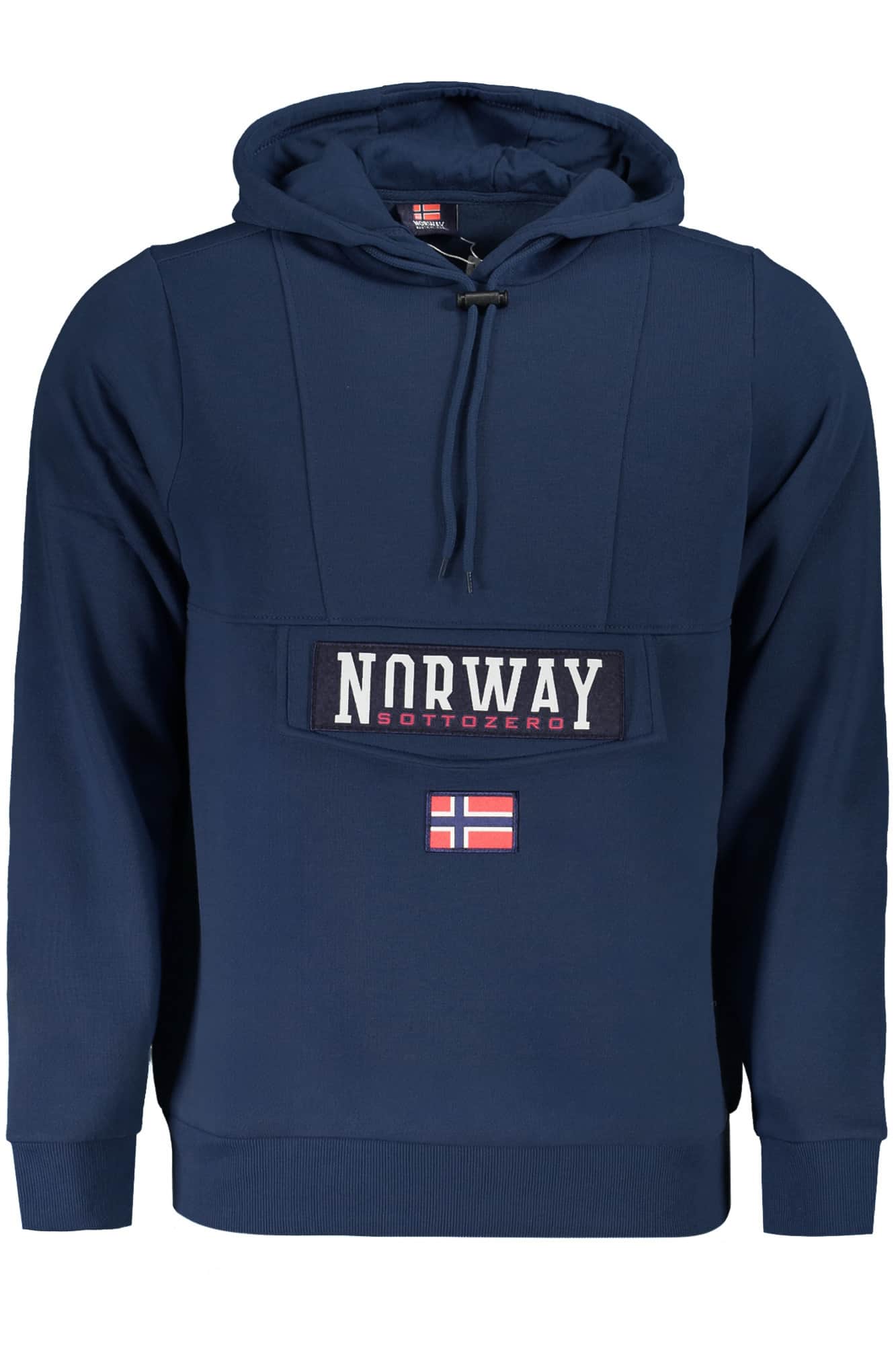 Norway 1963 hombre azul con cremallera sudadera
