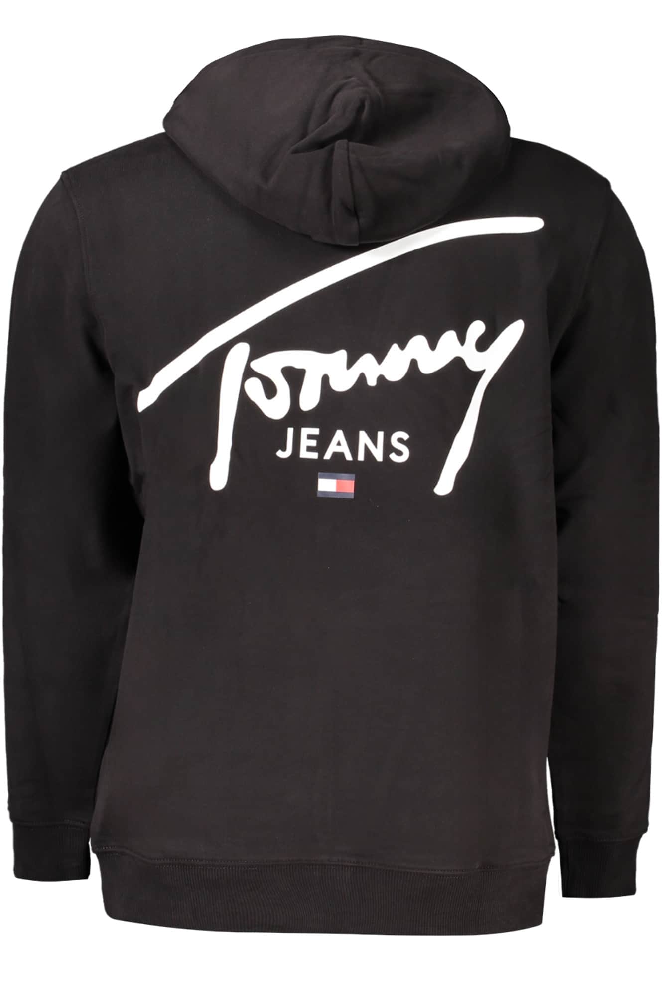 Tommy Hilfiger hombre negro con cremallera sudadera