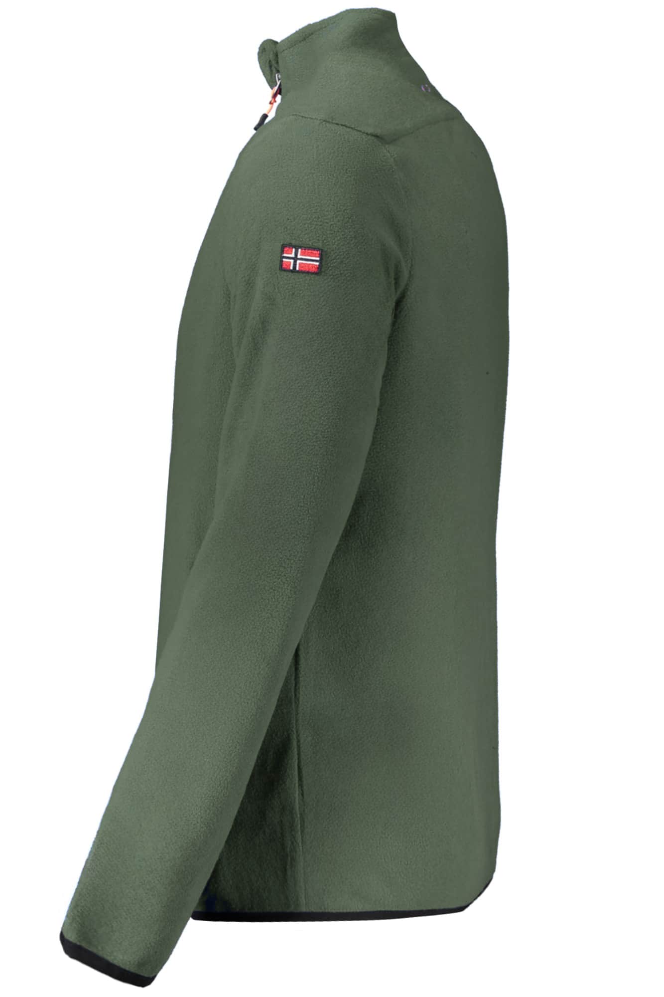 Norway 1963 hombre con cremallera sudadera verde