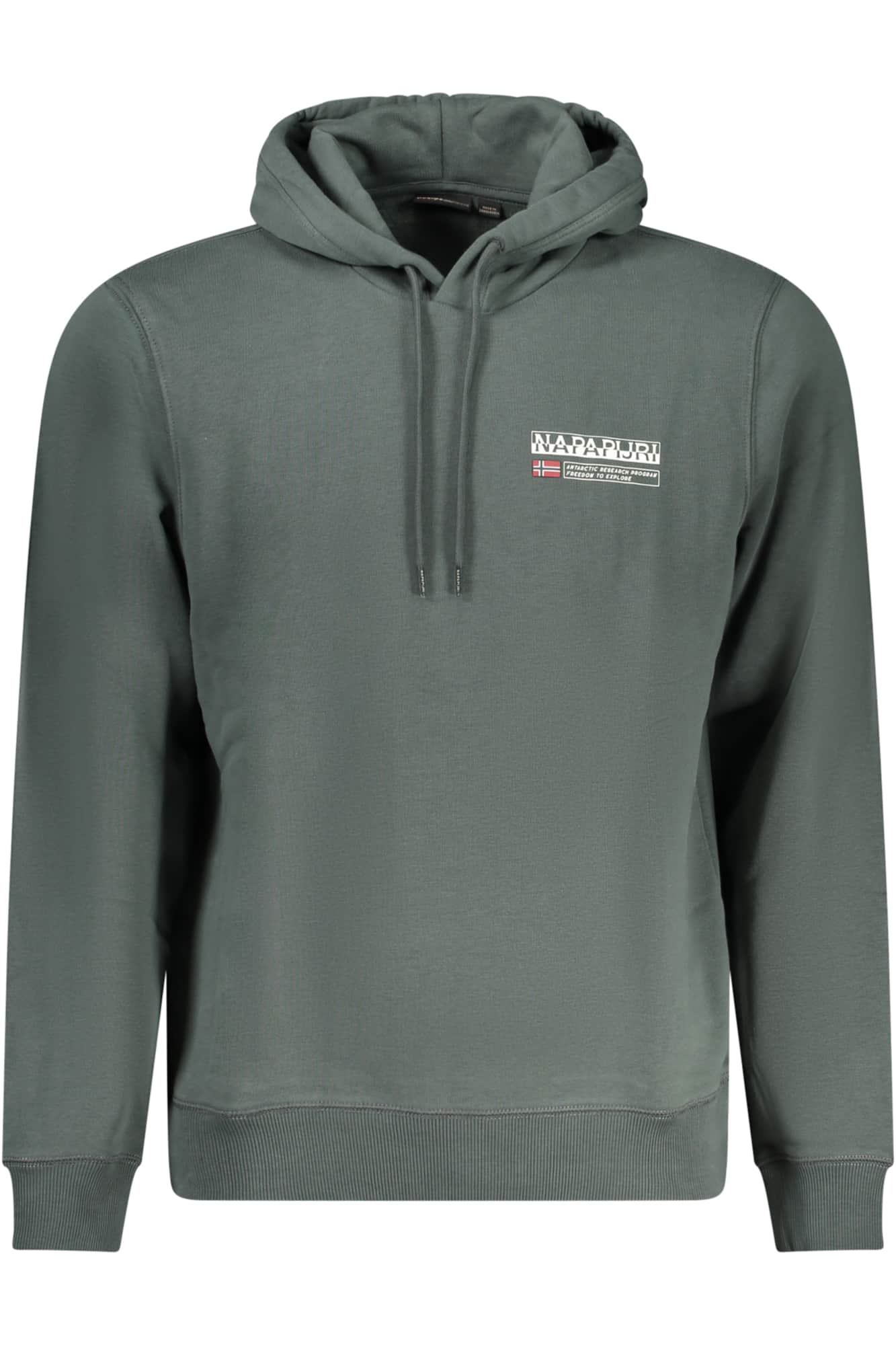 Napapijri hombre sin cremallera sudadera gris