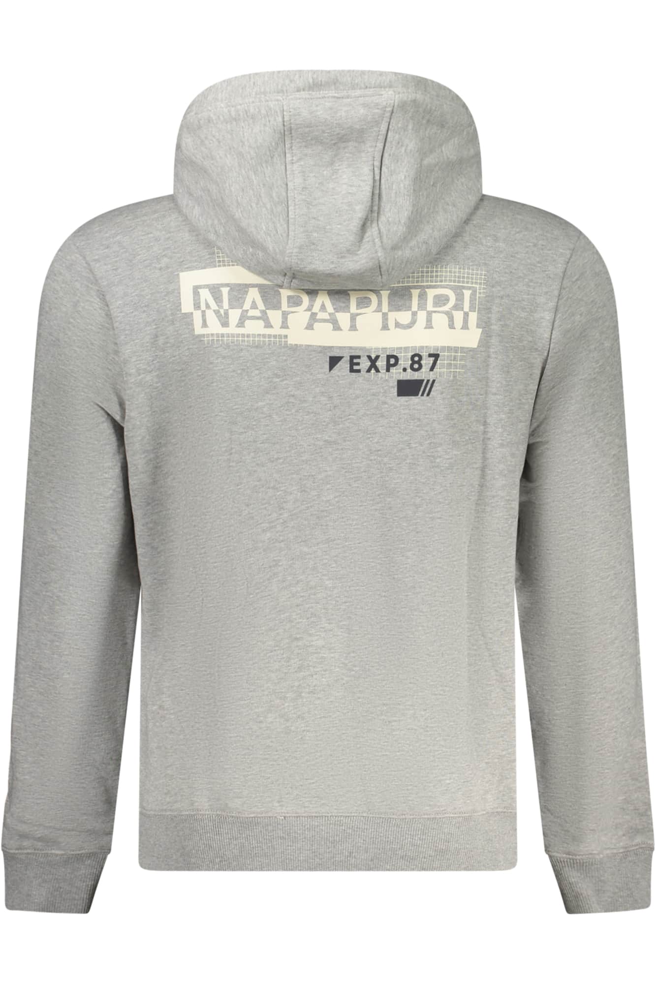 Napapijri hombre sin cremallera sudadera gris