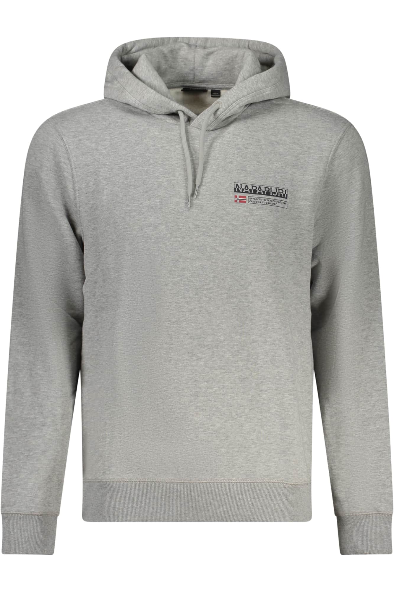 Napapijri hombre sin cremallera sudadera gris