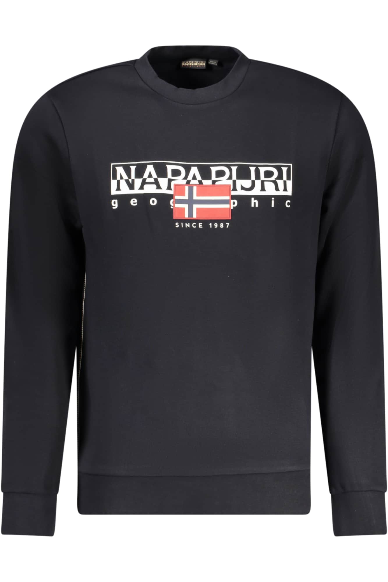 Napapijri sudadera sin cremallera hombre negro