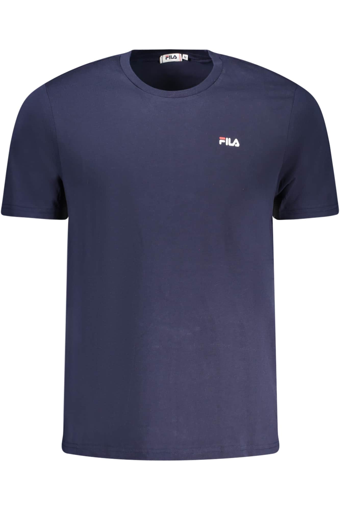 Fila hombre manga corta t-camisa negro