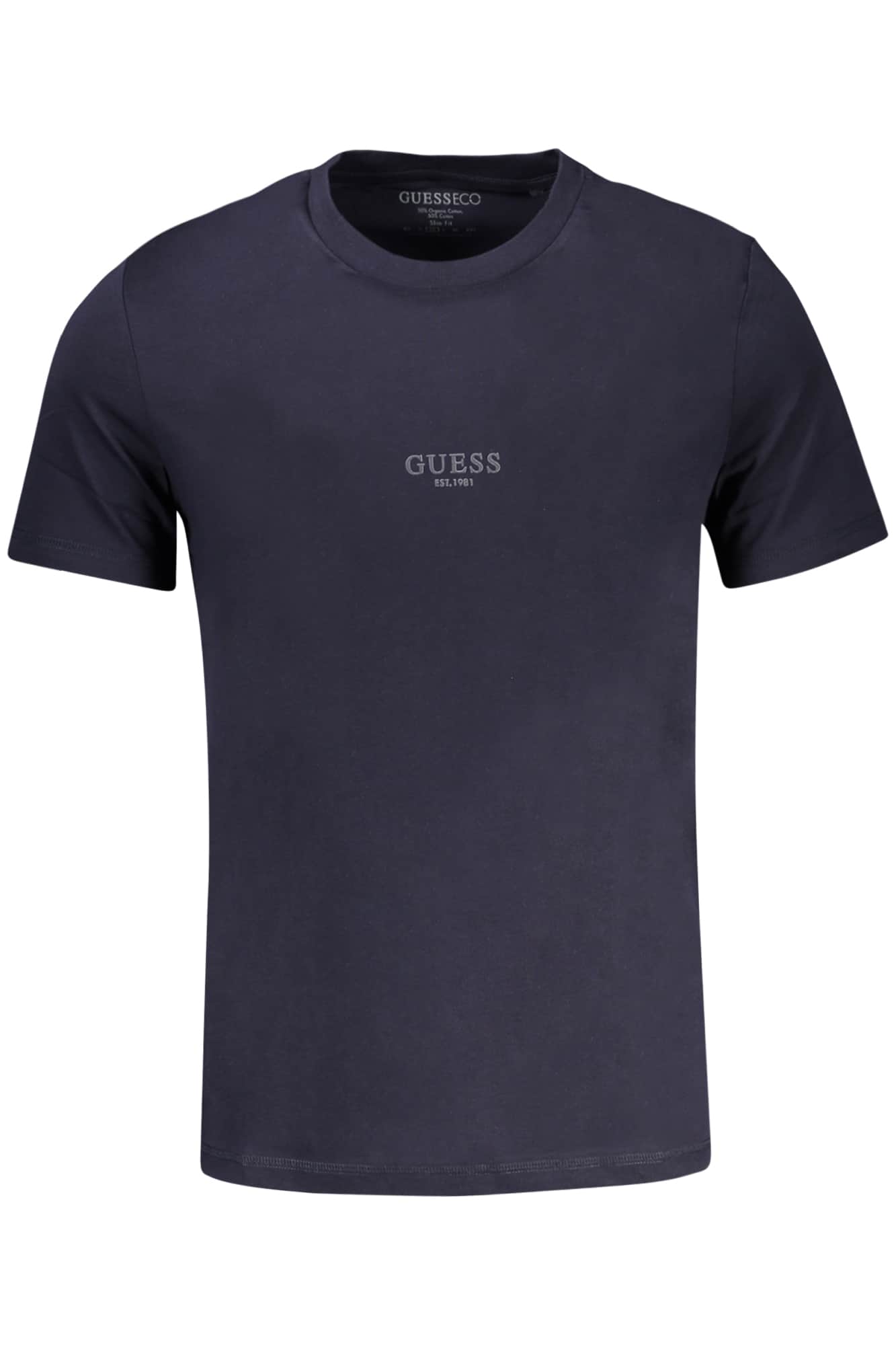 Guess vaqueros manga corta t-camisa hombre blanco