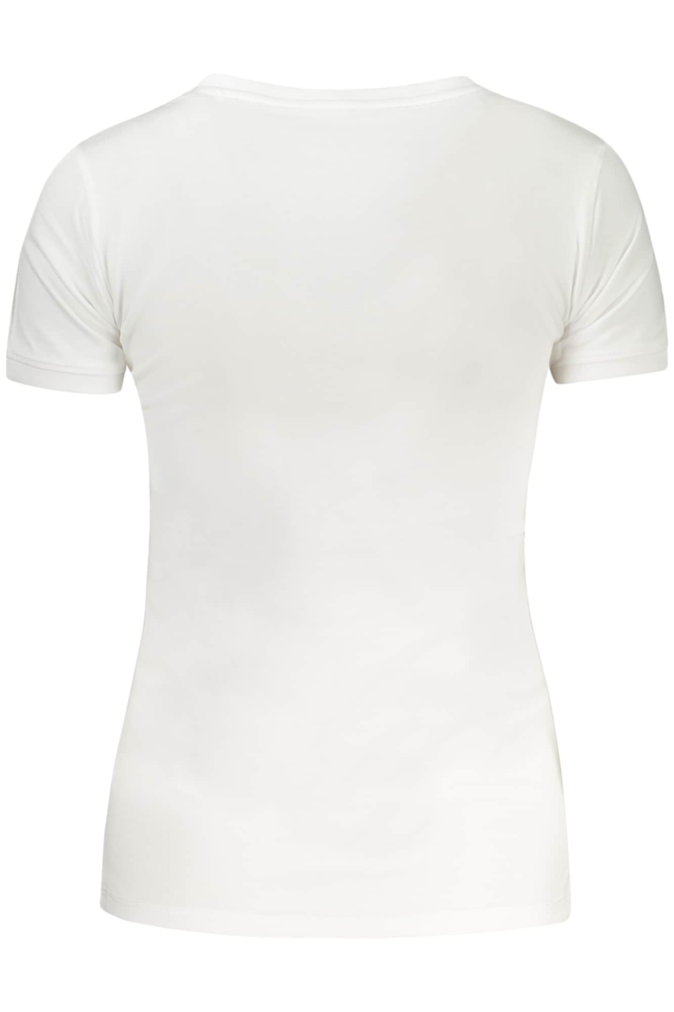 Guess vaqueros manga corta t-camisa mujer negro