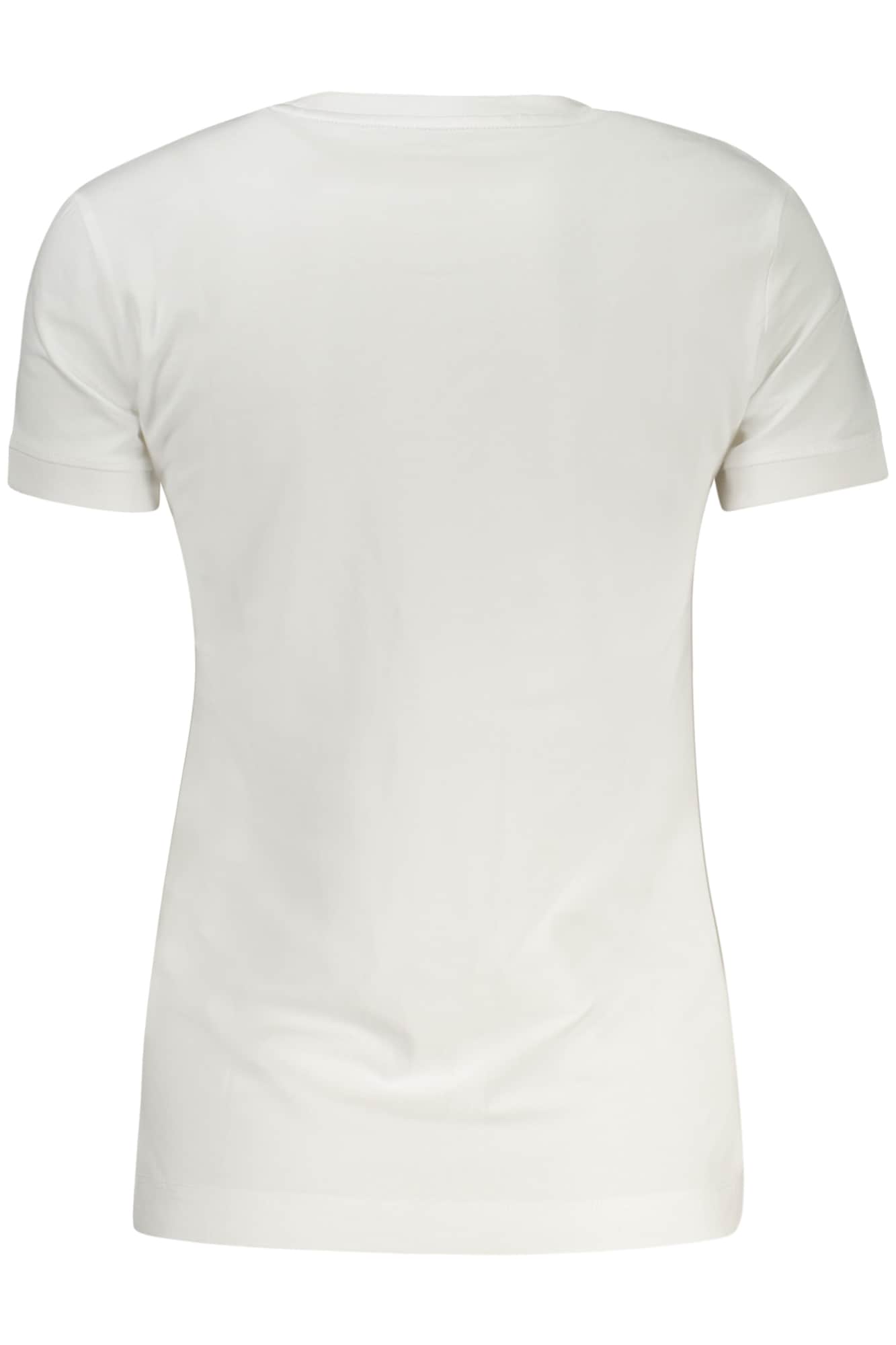 Guess vaqueros manga corta t-camisa mujer blanco